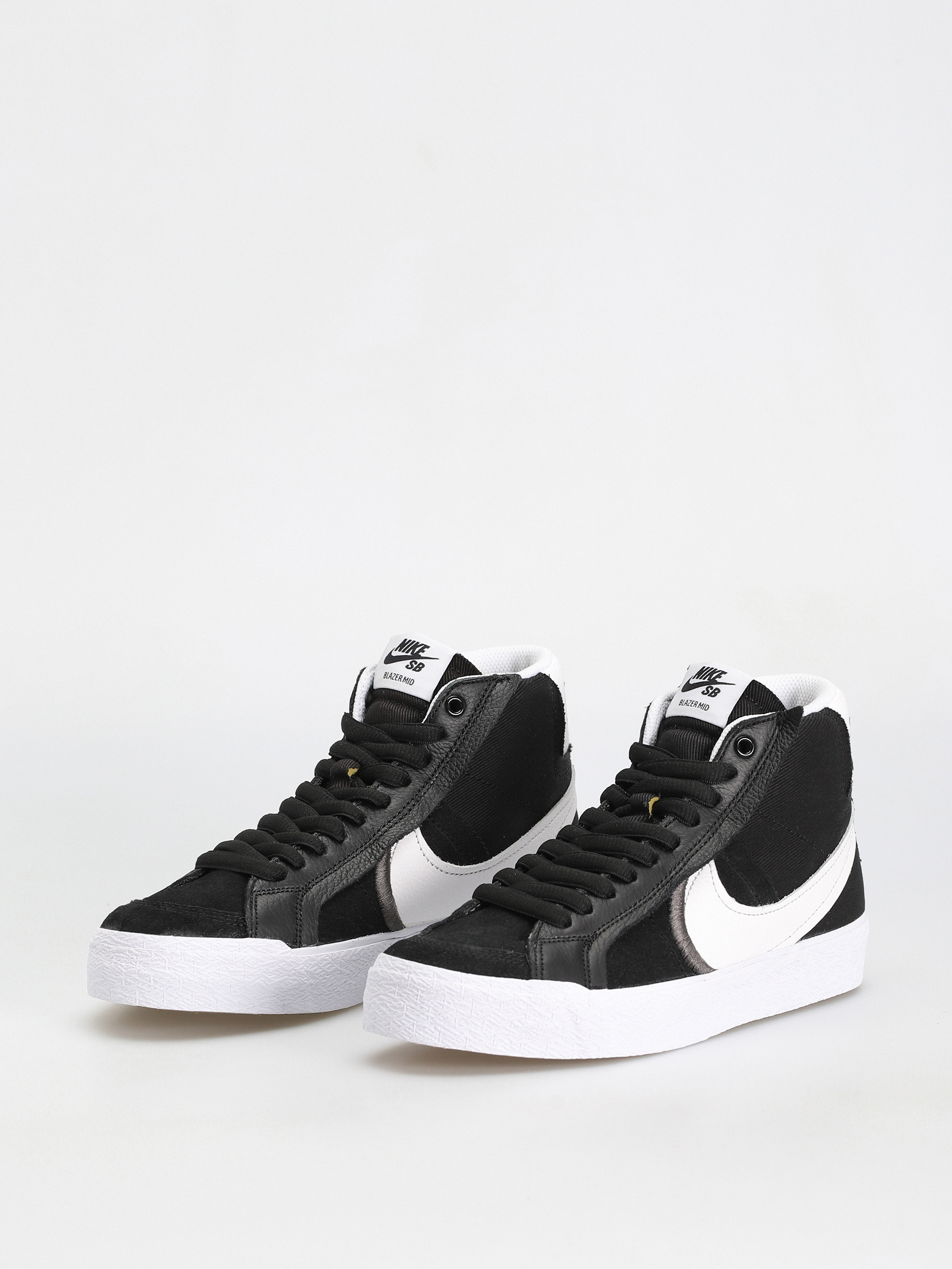Nike SB Zoom Blazer Mid Prm Plus Shoes (black/white)