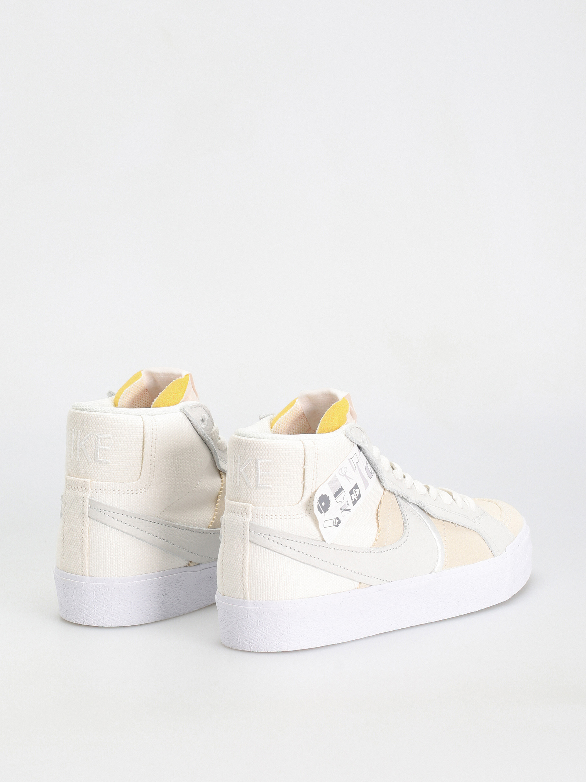 Nike SB Zoom Blazer Mid Prm Schuhe (summit white/summit white)