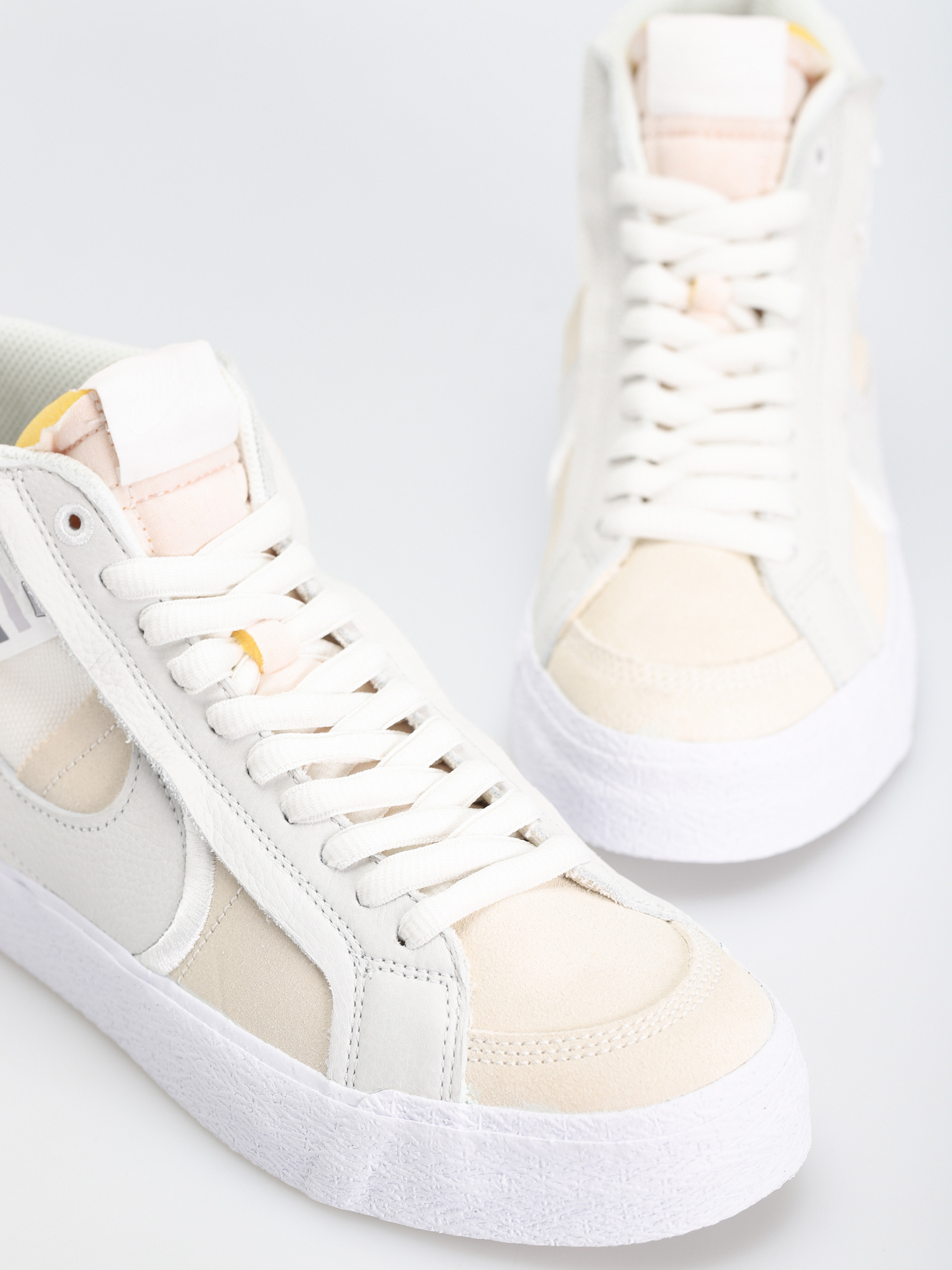 Nike SB Zoom Blazer Mid Prm Schuhe (summit white/summit white)