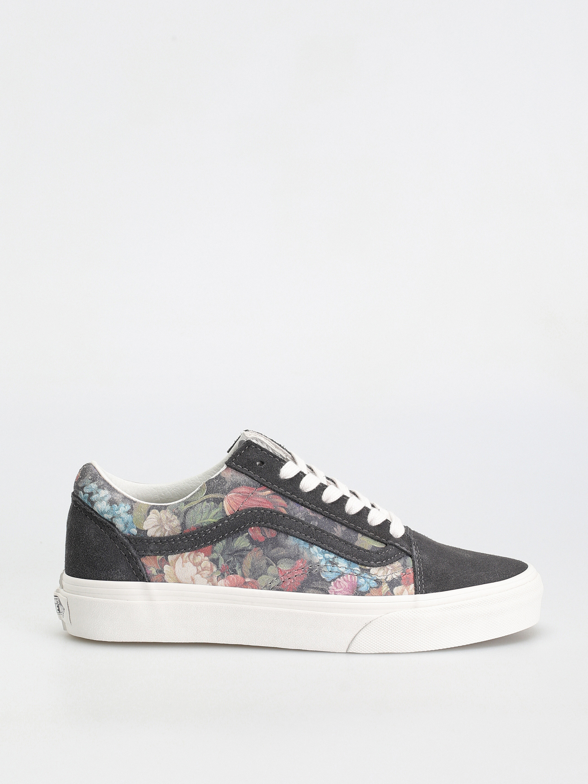 Vans Old Skool Shoes (moody floral grey/white)