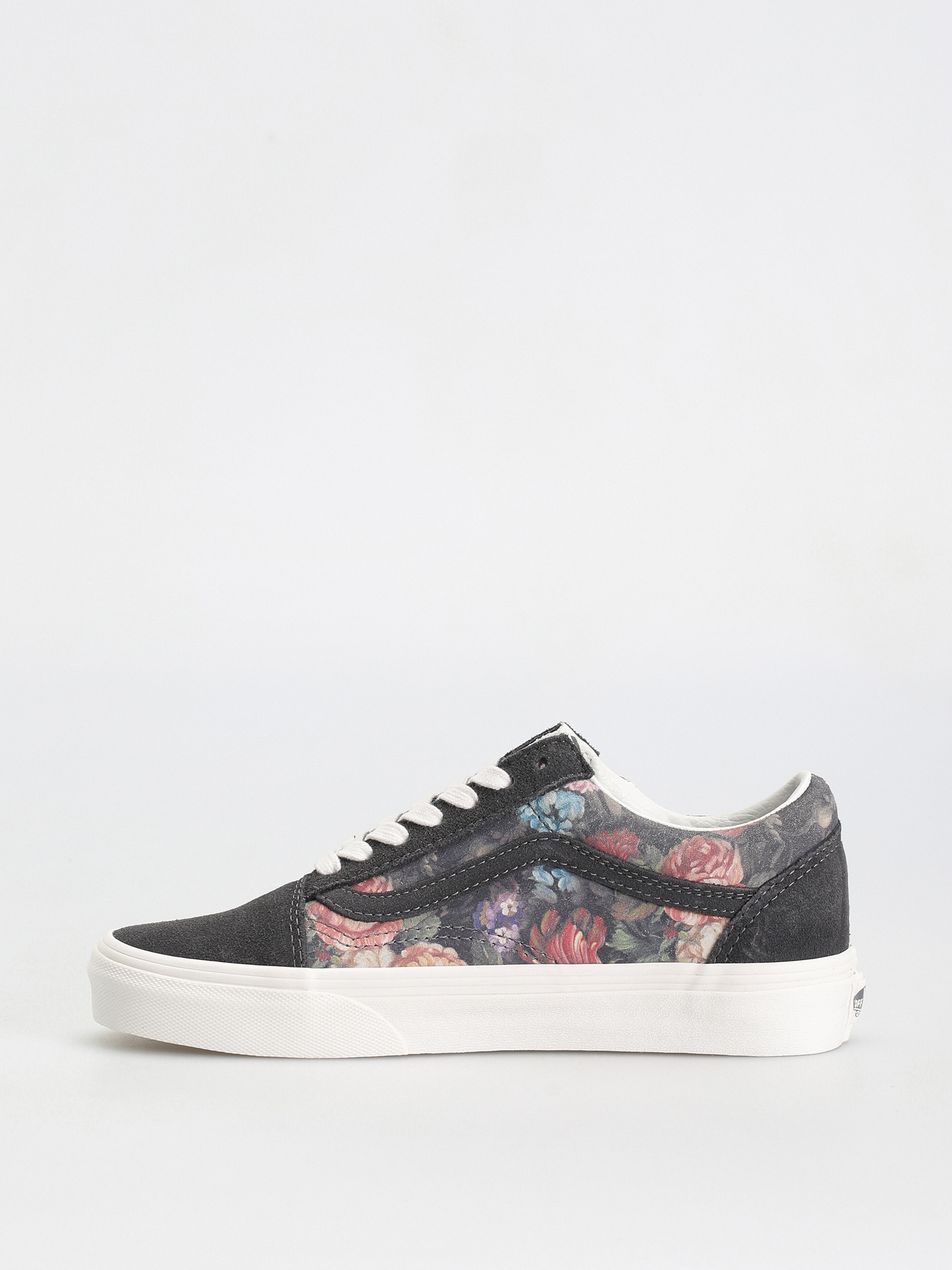 Vans Old Skool Shoes (moody floral grey/white)