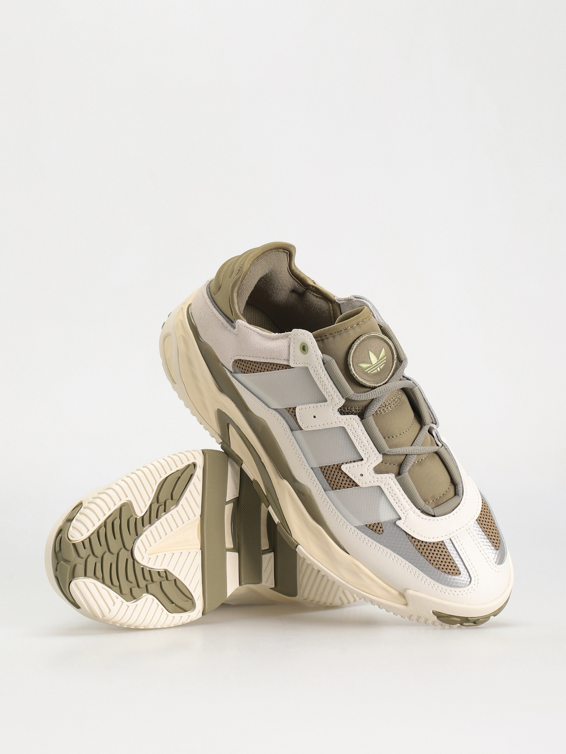 adidas gazelle silver green womens Niteball Shoes FZ5798