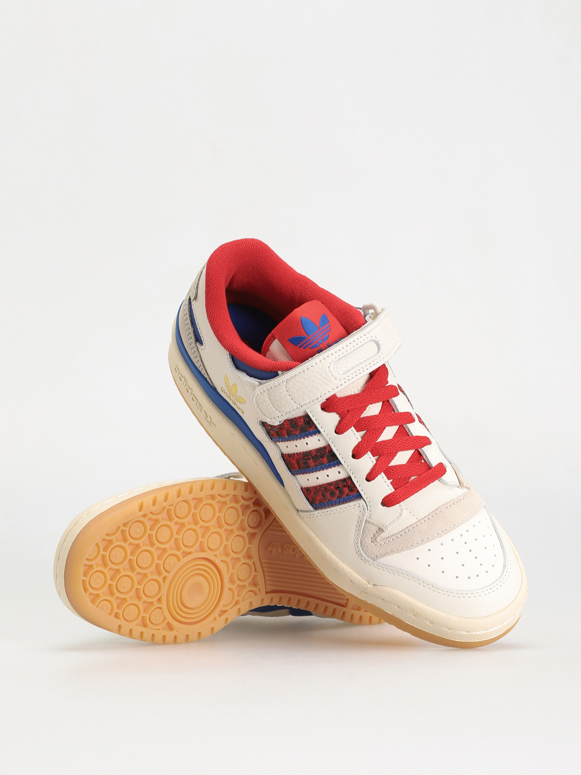 adidas Originals Forum 84 Low Shoes (owhite/scarle/croyal)