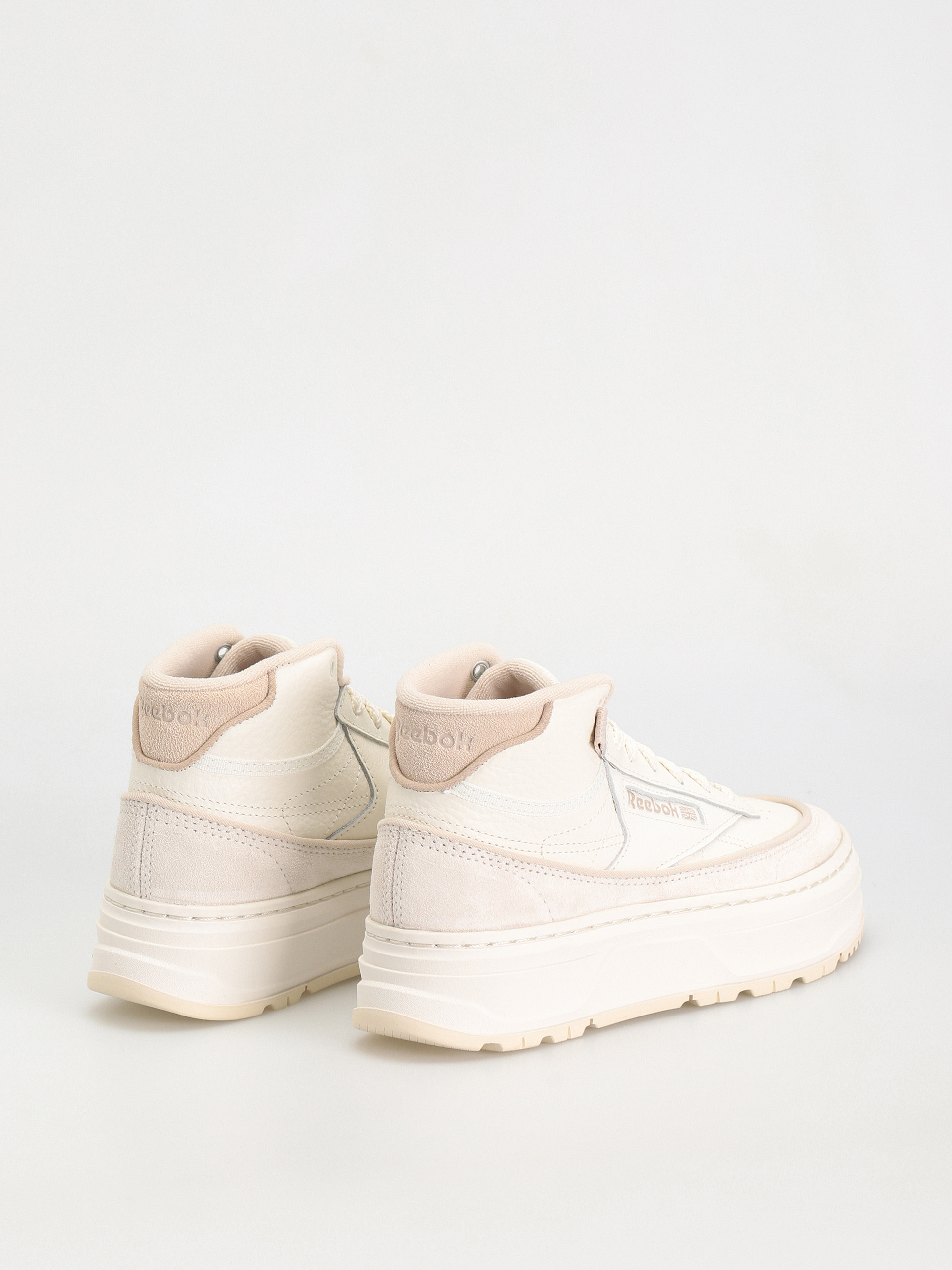 Reebok Club C Geo Mid Shoes Wmn (chalk/alabas/modbei)