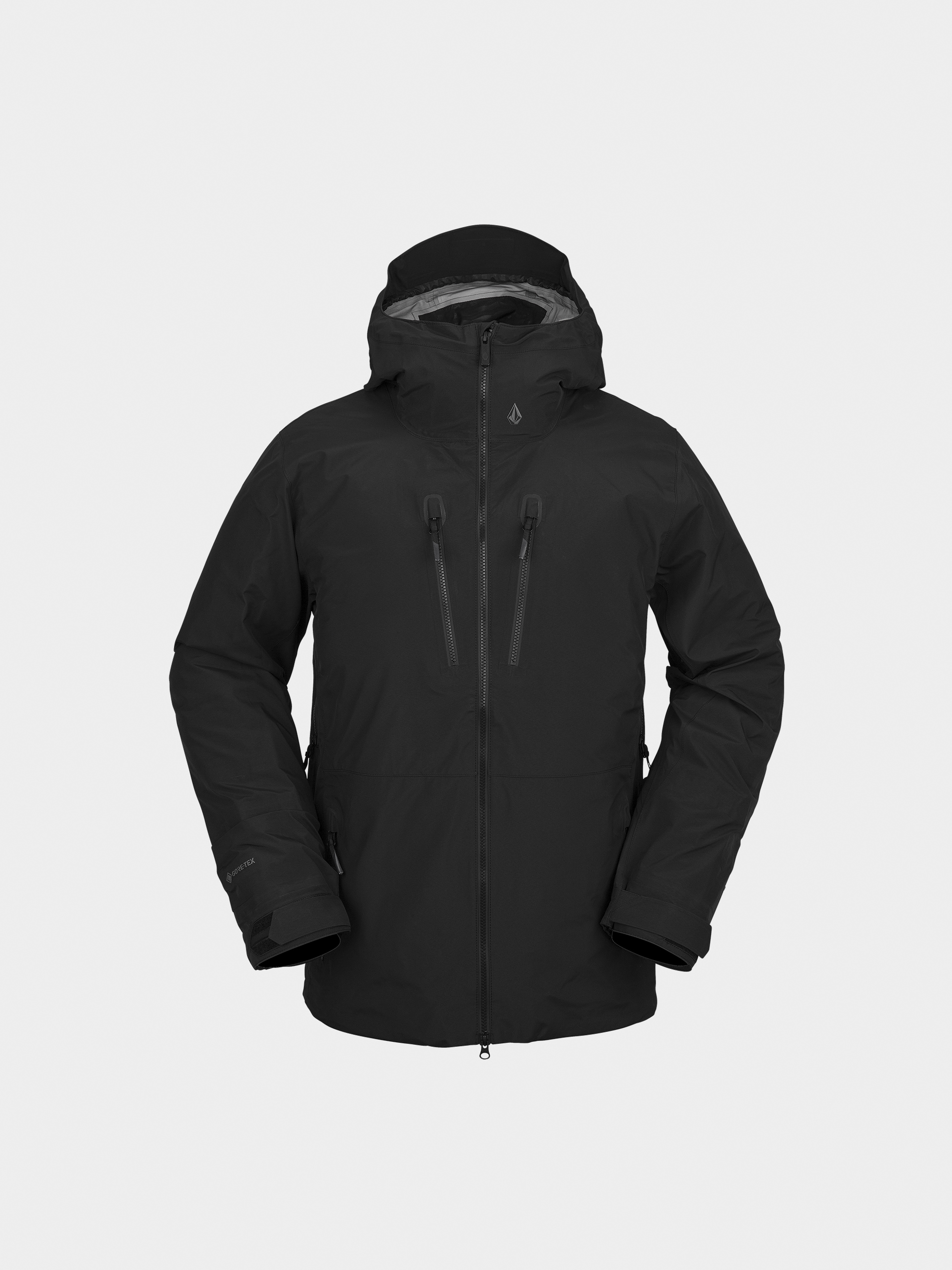 スノーボード Volcom TDS INF GORETEX JKT L Volcom Tds Inf Gore Tex Snowboard jacket - black (black)
