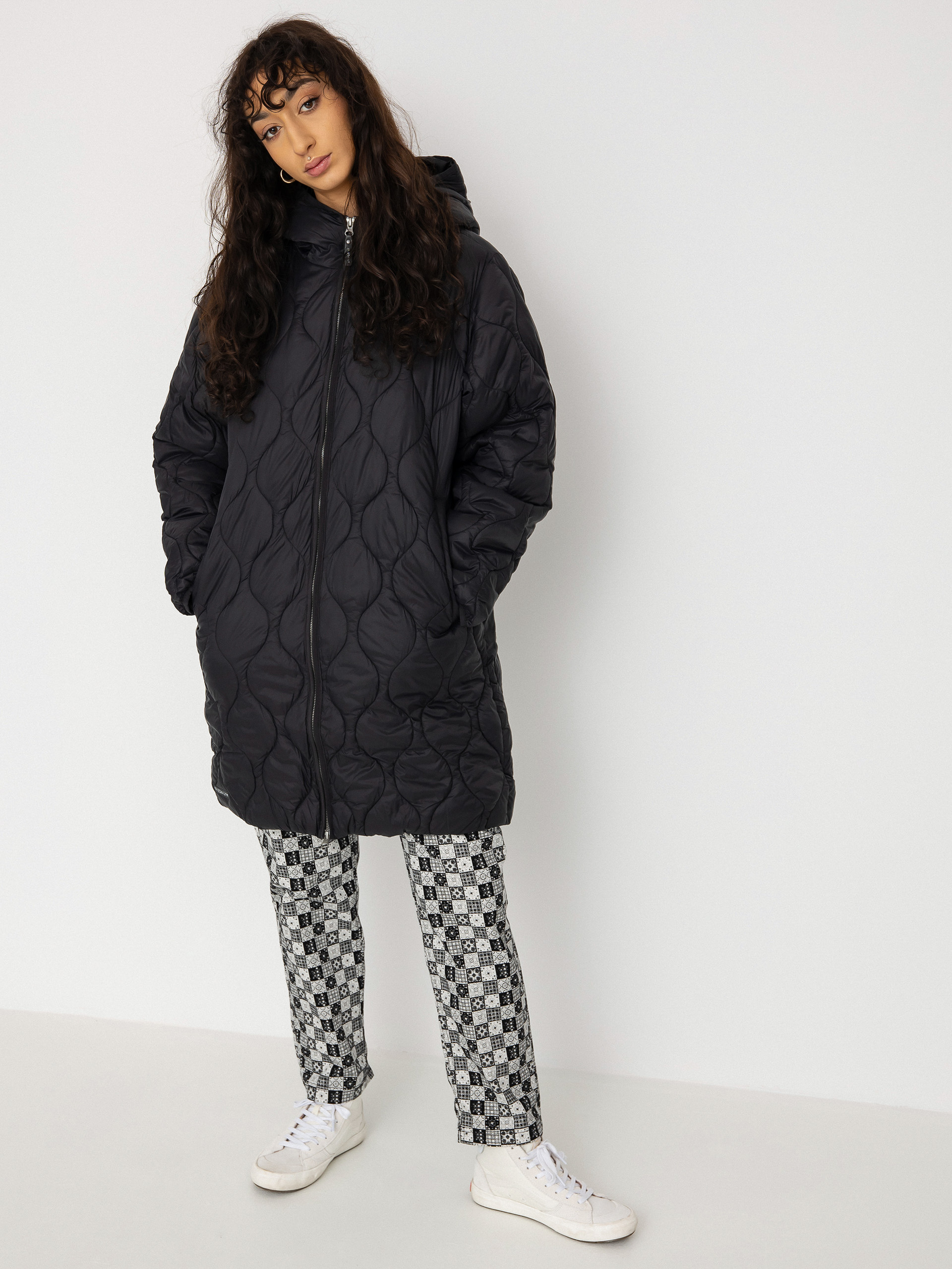 Iriedaily Quilty Coat Wmn (black)