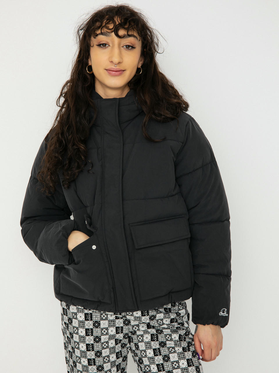 Champion Hooded Jacket 115758 Jacke Wmn (nbk)