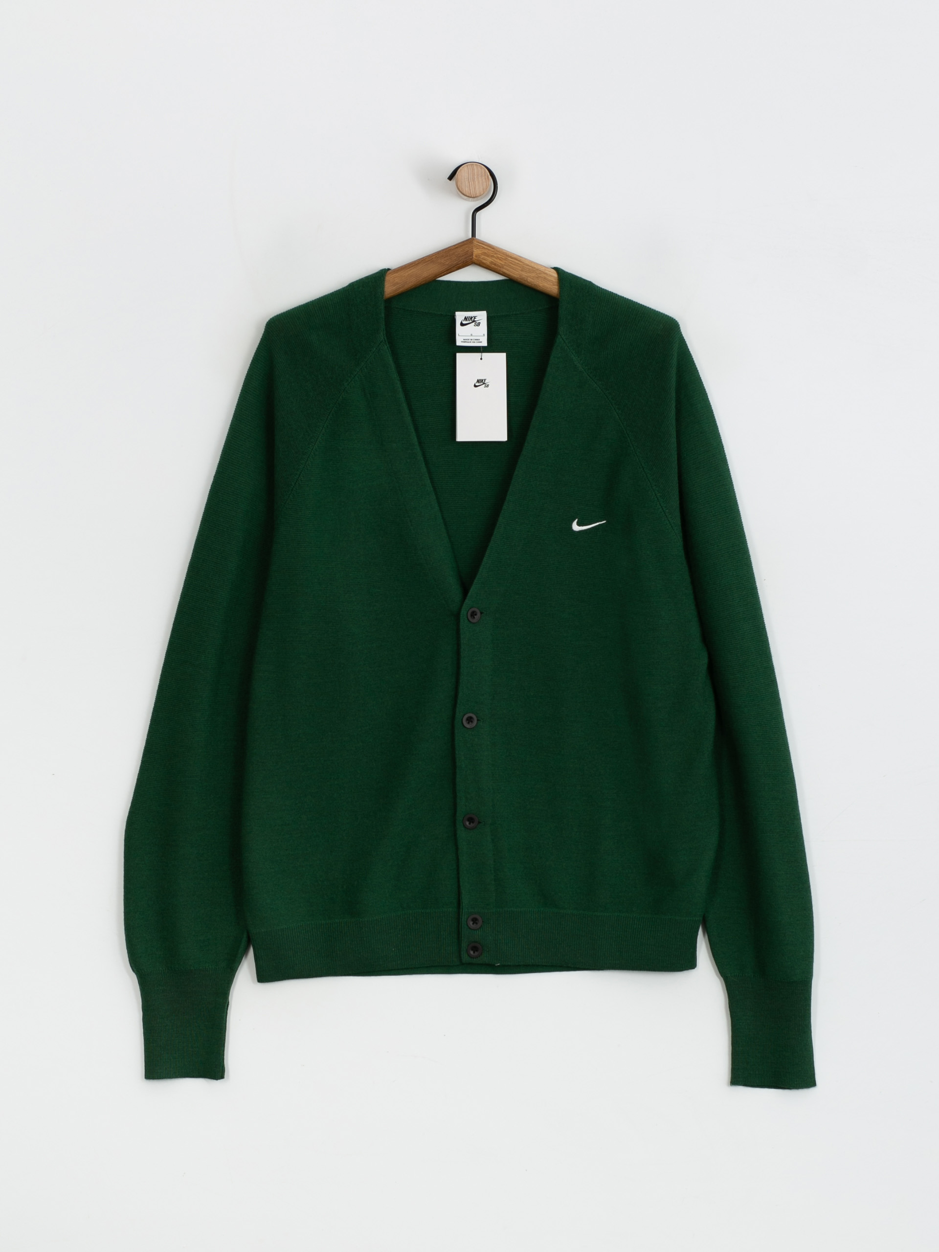 Nike SB Cardigan Pulli (gorge green/white)