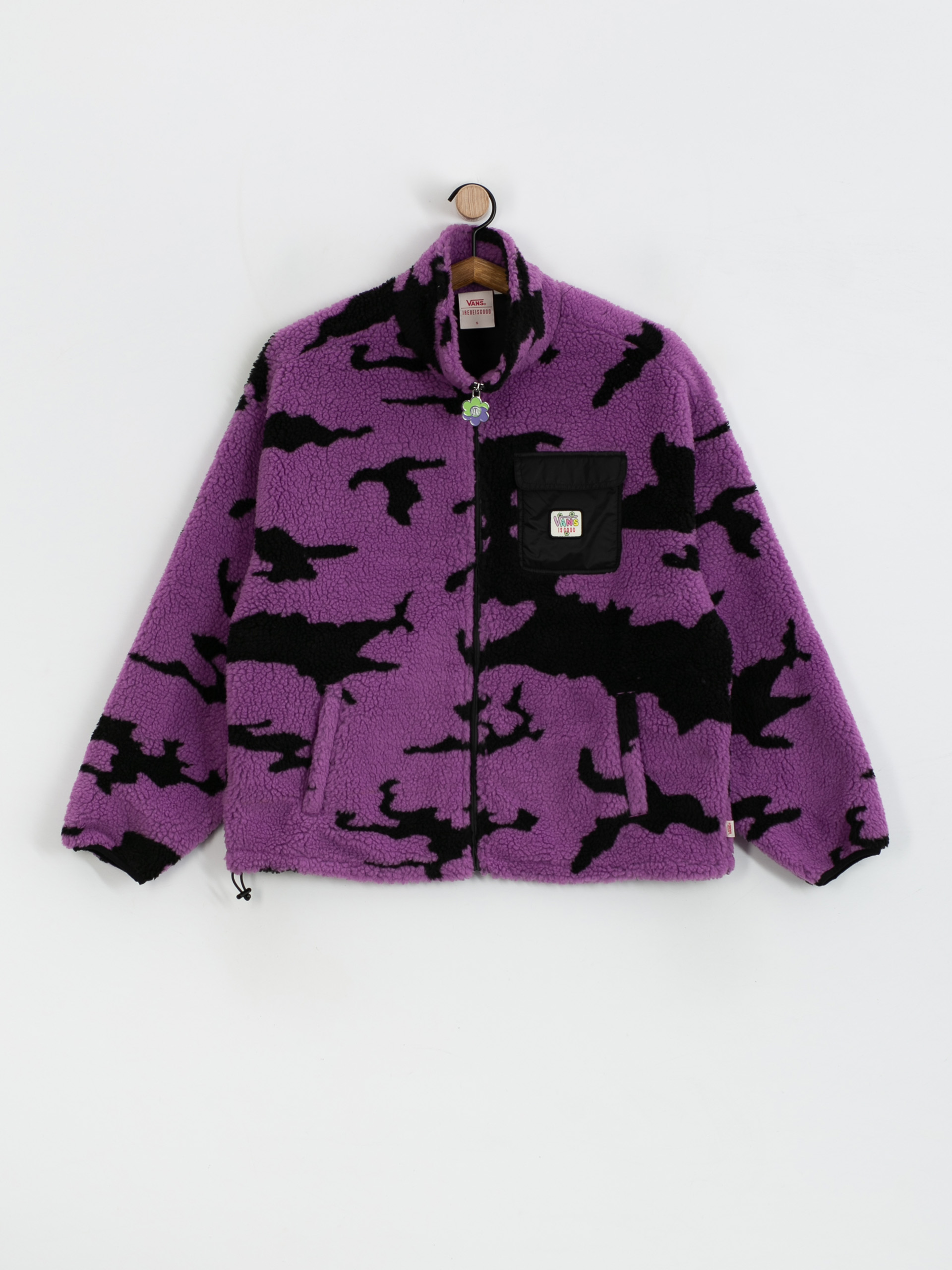 Vans Ireneisgood Sherpa Jacket Wmn (ireneisgood bougainvillea)
