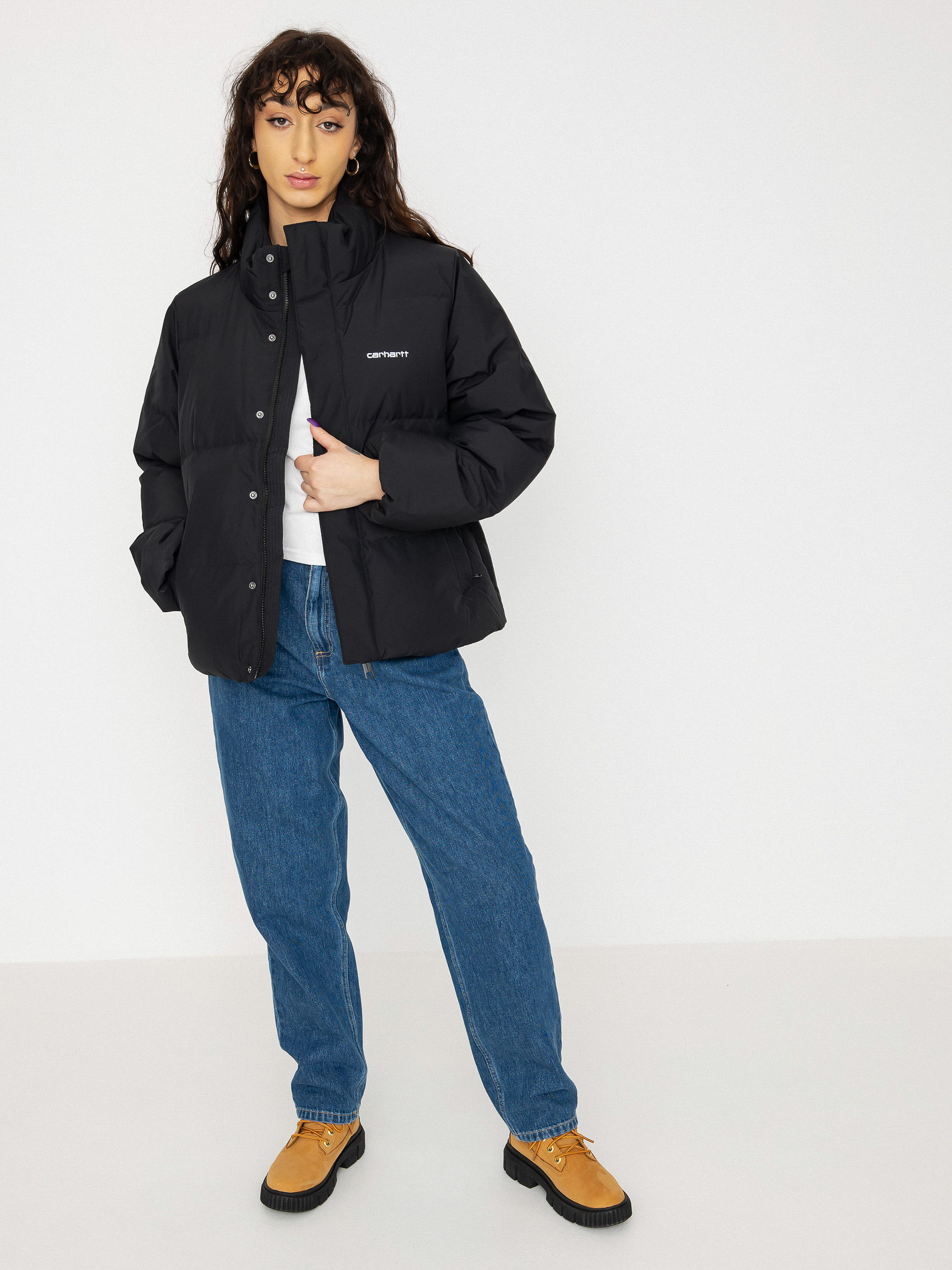 Carhartt WIP Yanie Jacket Wmn - black (black/white)