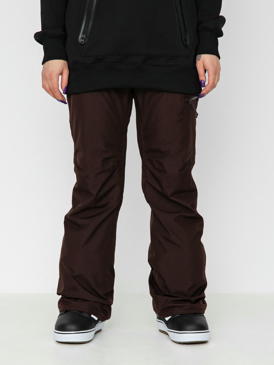 Damen Volcom Knox Ins Gore Tex Snowboardhose (black plum)