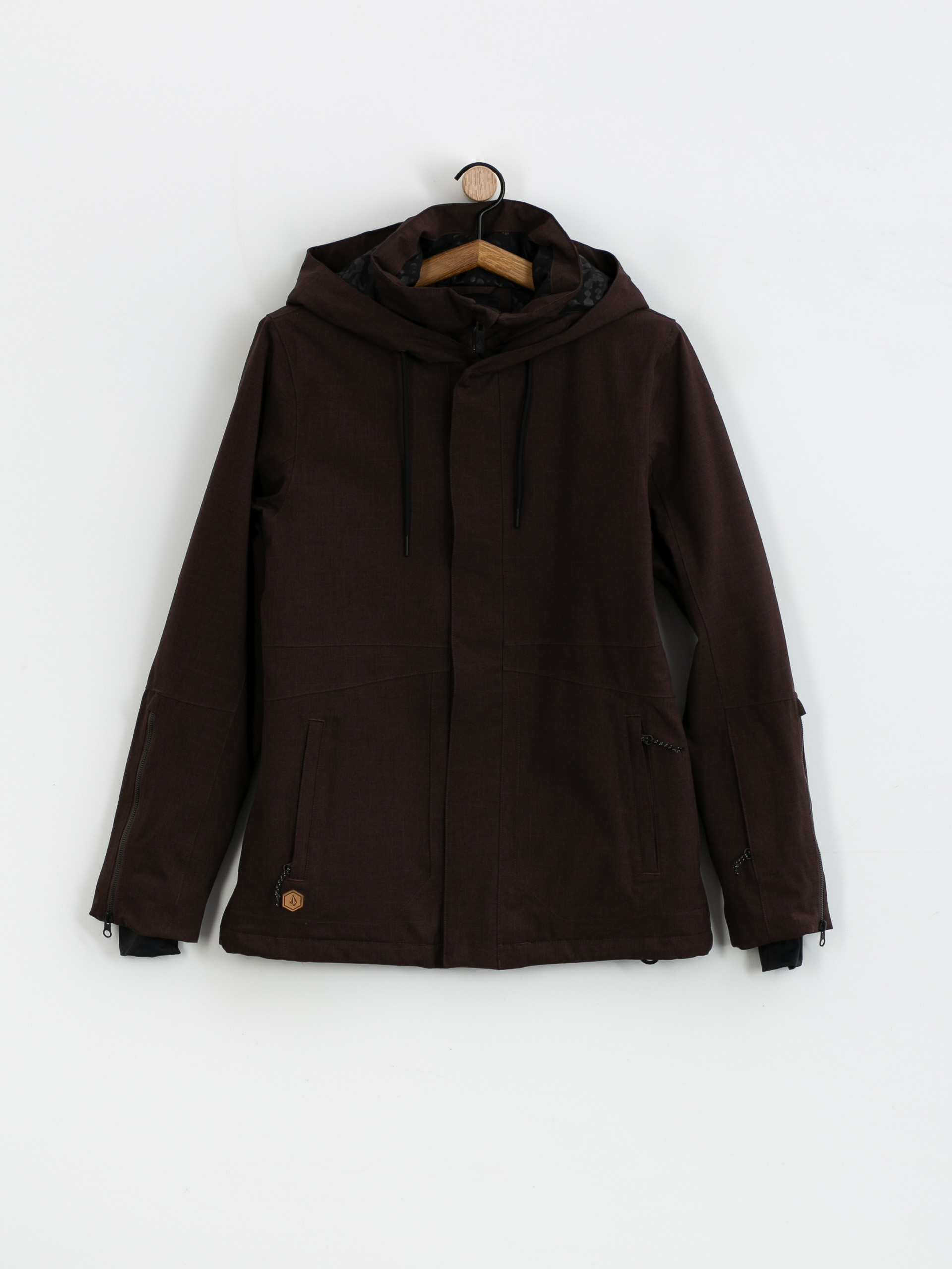 Damen Volcom Sherwin Ins Snowboardjacke (black plum)