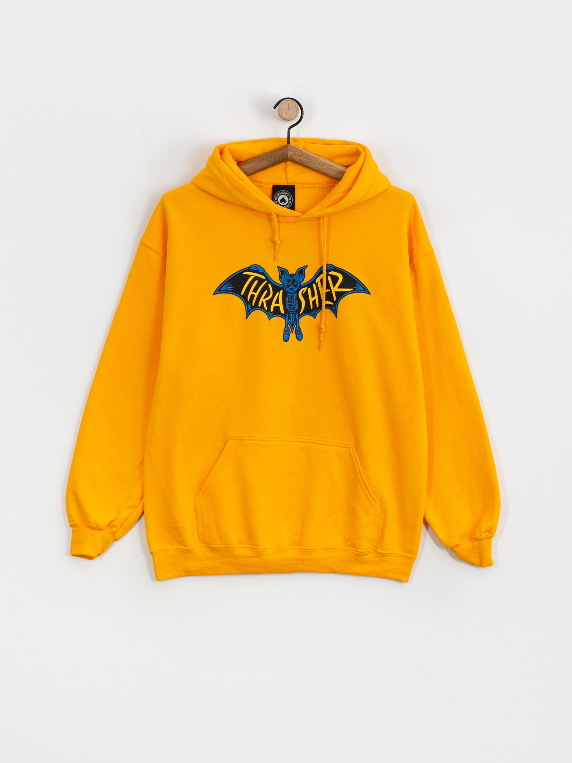 Thrasher Bat HD Hoodie (gold)