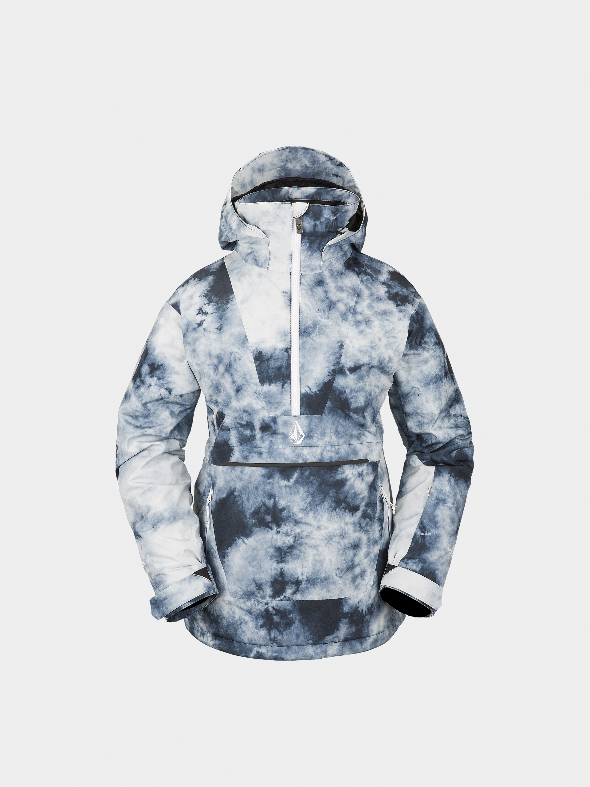 Womens Volcom Fern Ins Gore Pullover Snowboard jacket (storm tie dye)