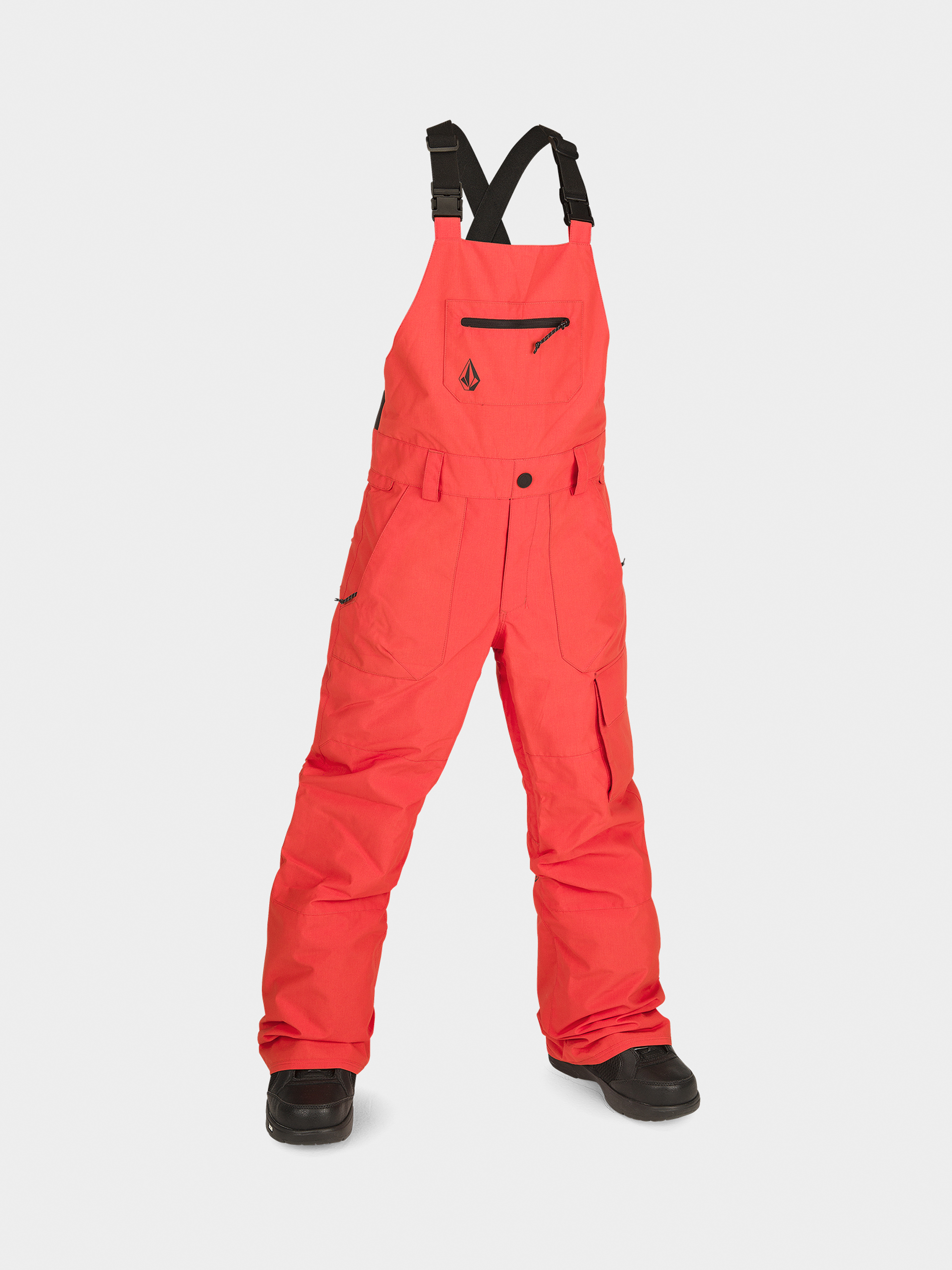 volcom キッズ　ビブパンツ　6y VOLCOM 22-23 スノーボード ウェア ボルコム キッズ ウエアー