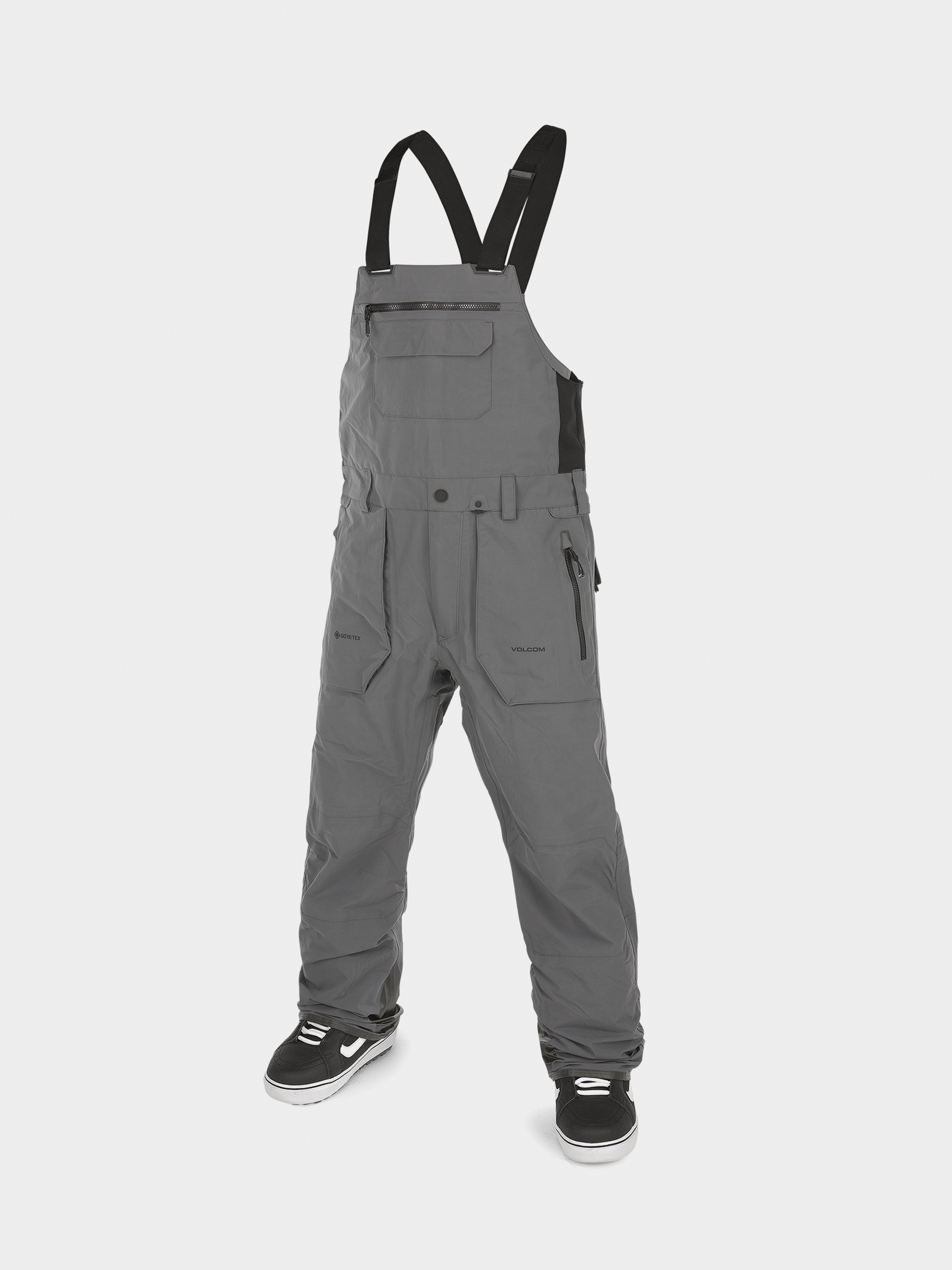 Volcom Rain Gore Tex Bib Overall Snowboard pants - grey (dark grey)