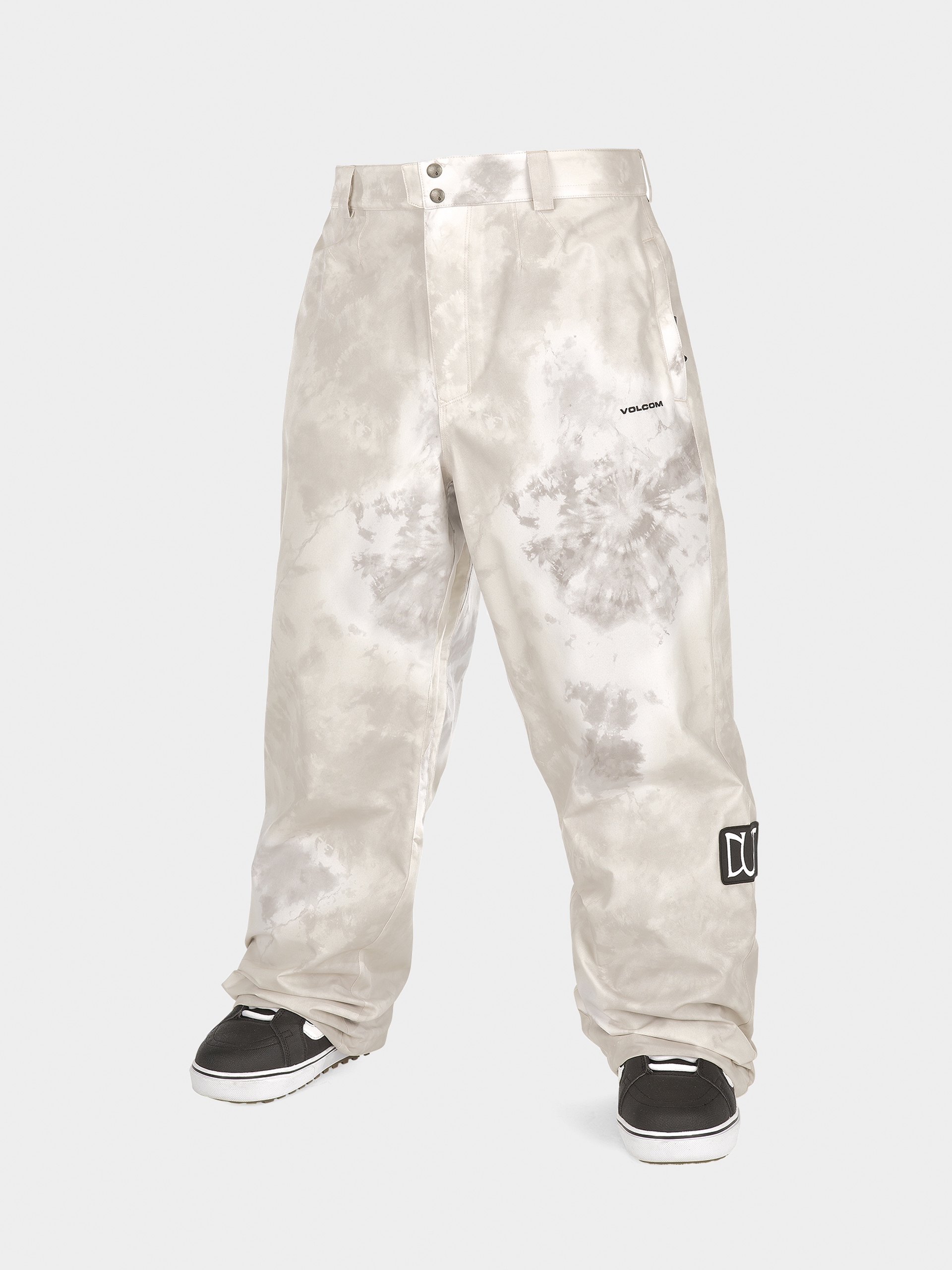 Mens Volcom Vlcmxdustbox Snowboard pants (bleach cream)
