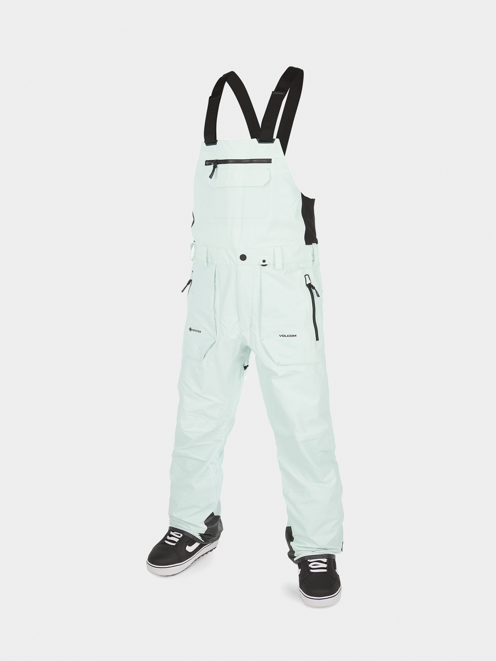 Mens Volcom Rain Gore Tex Bib Overall Snowboard pants (sky)