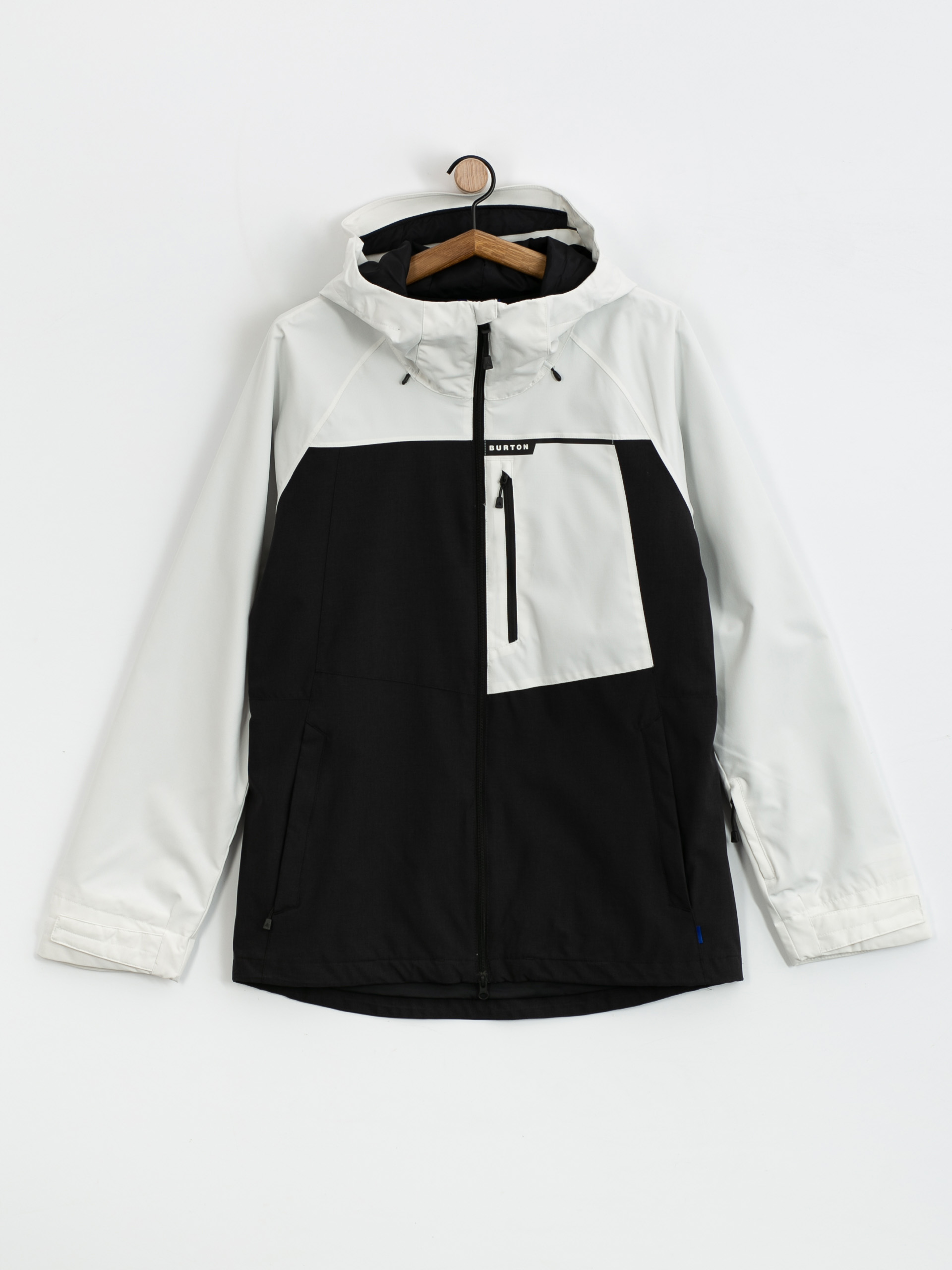 Burton Lodgepole Snowboard jacket - white (stout white/true