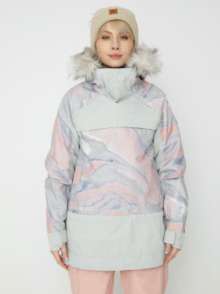 Roxy Chloe Kim Overhead Snowboardjacke Wmn (gray violet marble)