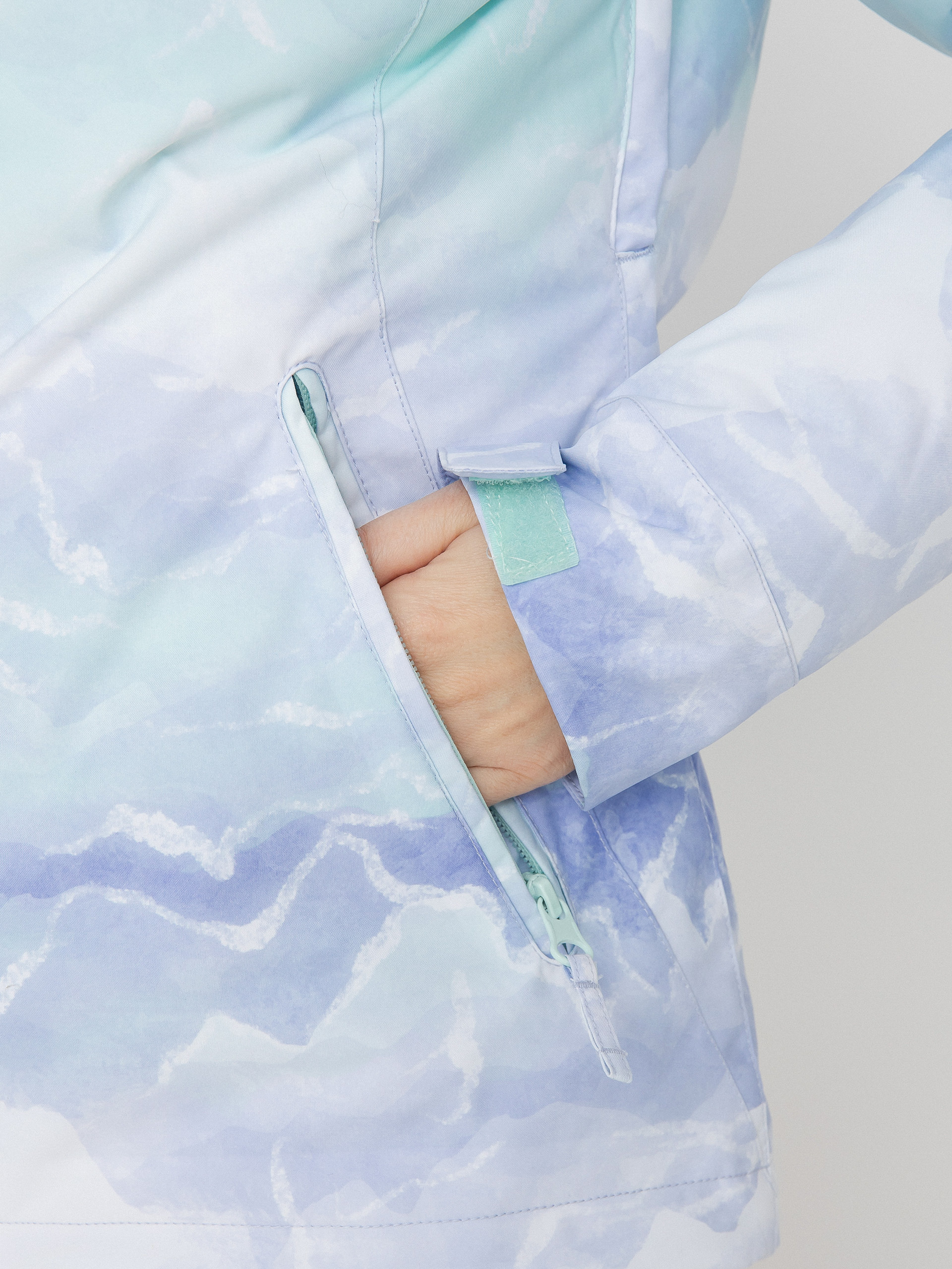 Womens Roxy Jet Ski Se Snowboard jacket (fair aqua seous)