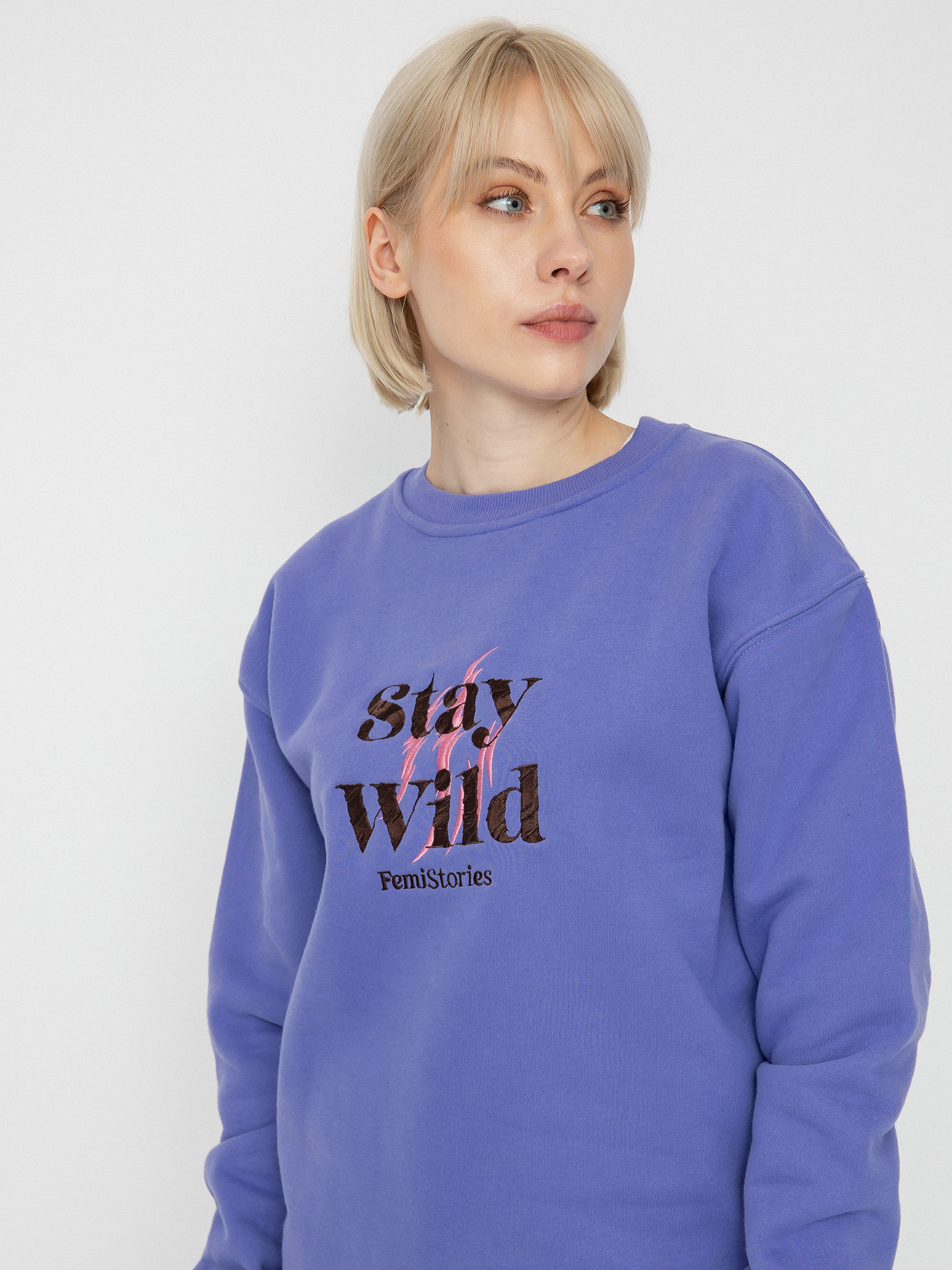 Femi Stories Lavi Sweatshirt Wmn (vlt)
