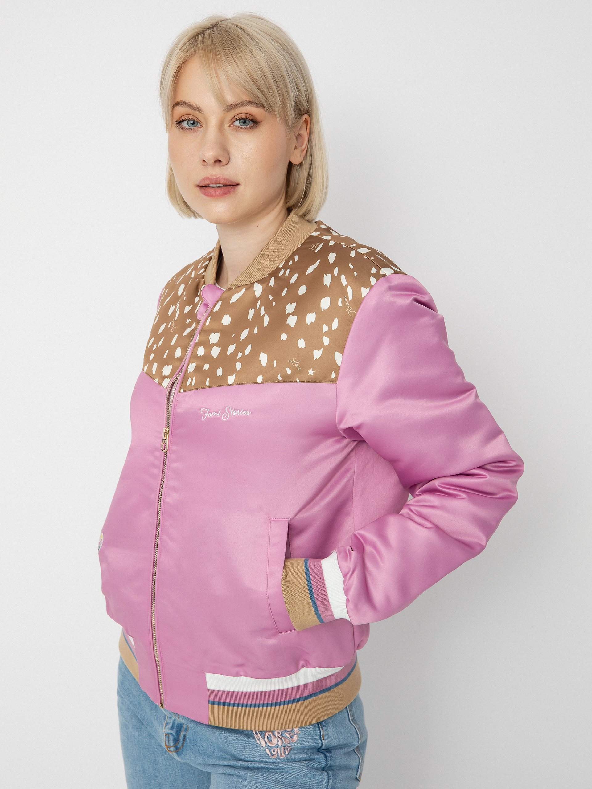 Femi Stories Hana Jacke Wmn (htr)