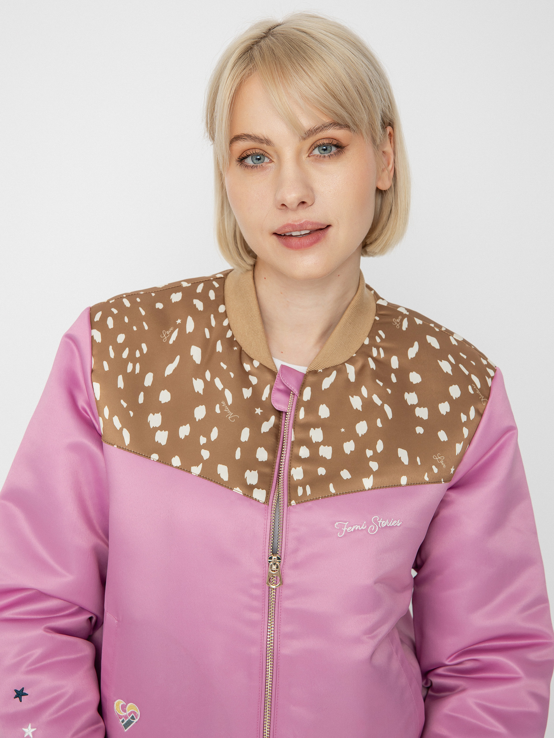 Femi Stories Hana Jacke Wmn (htr)