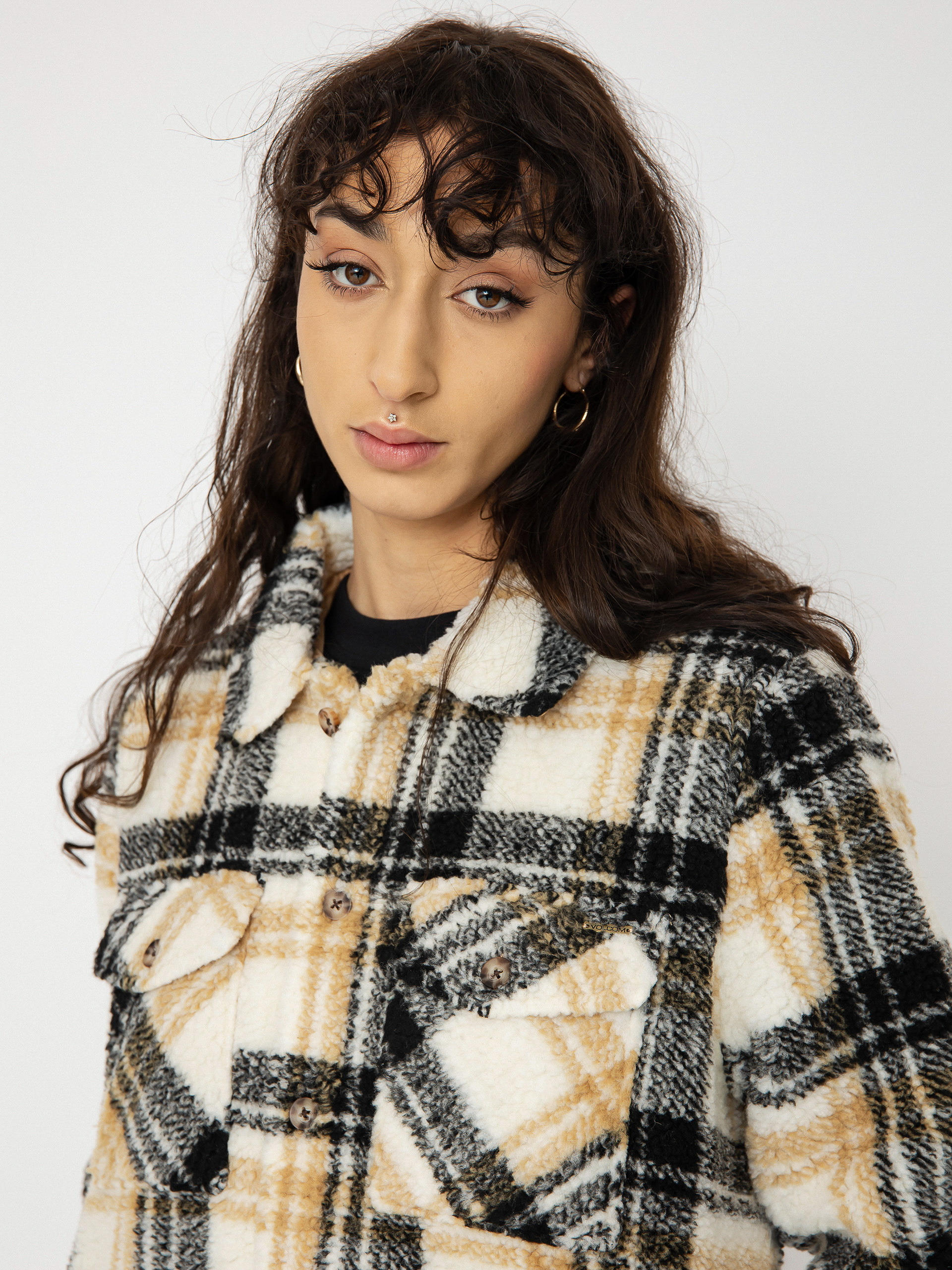 Volcom Silent Sherpa Jacke Wmn (hazelnut)