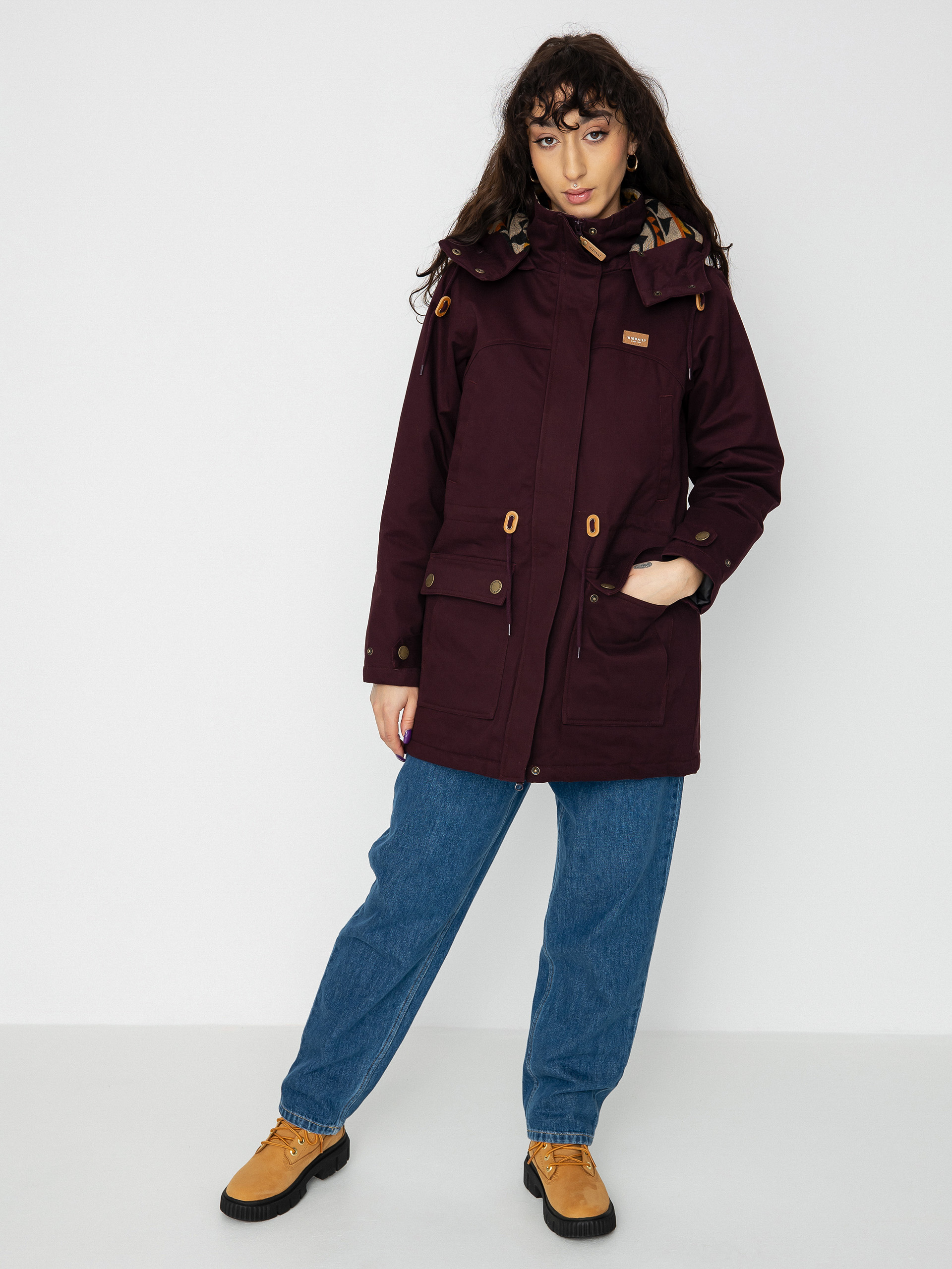 Iriedaily Koerte Sherpa Parka Jacket Wmn (nightfall)