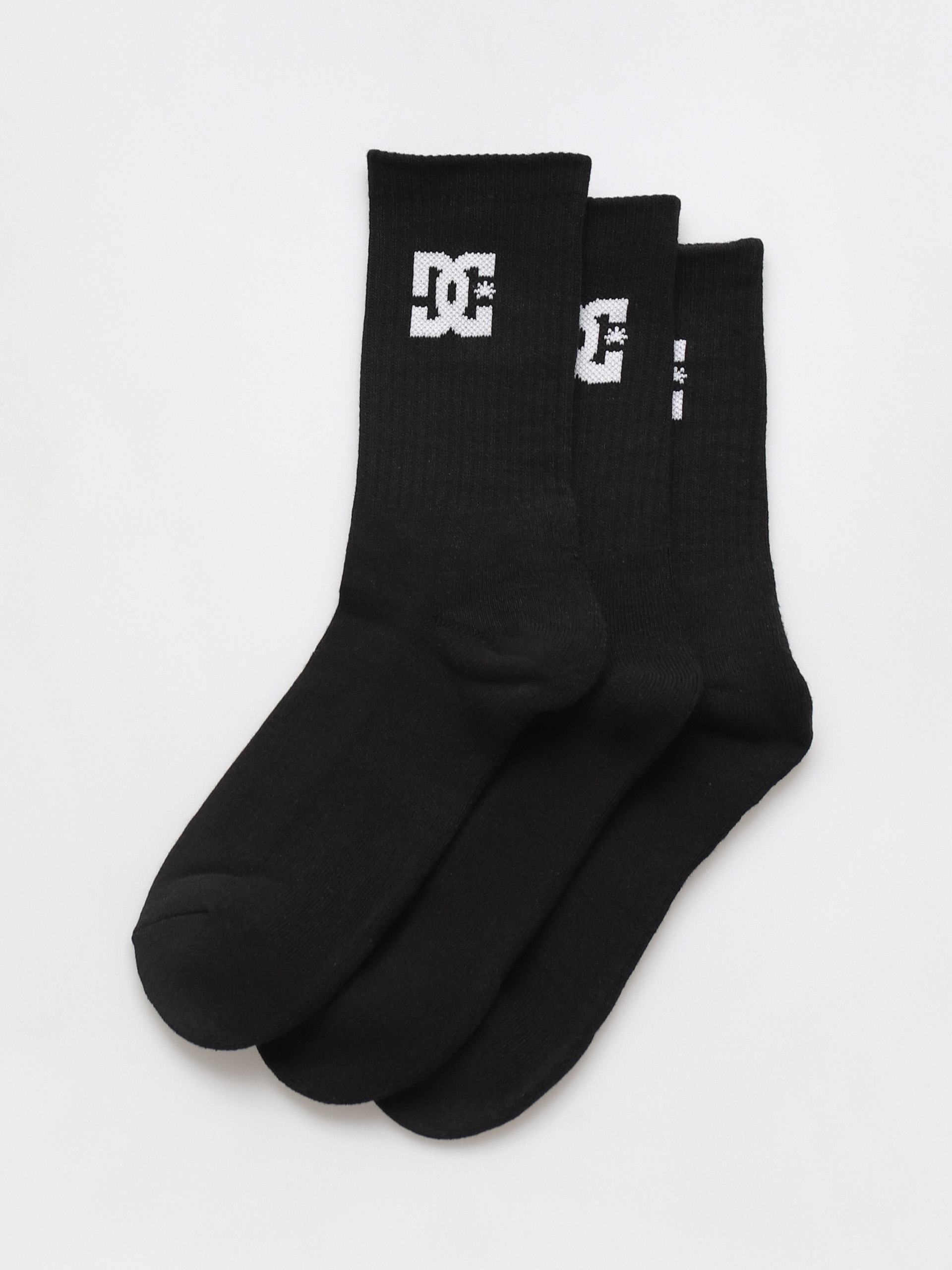 DC Spp Crew 3Pk Socks (black)