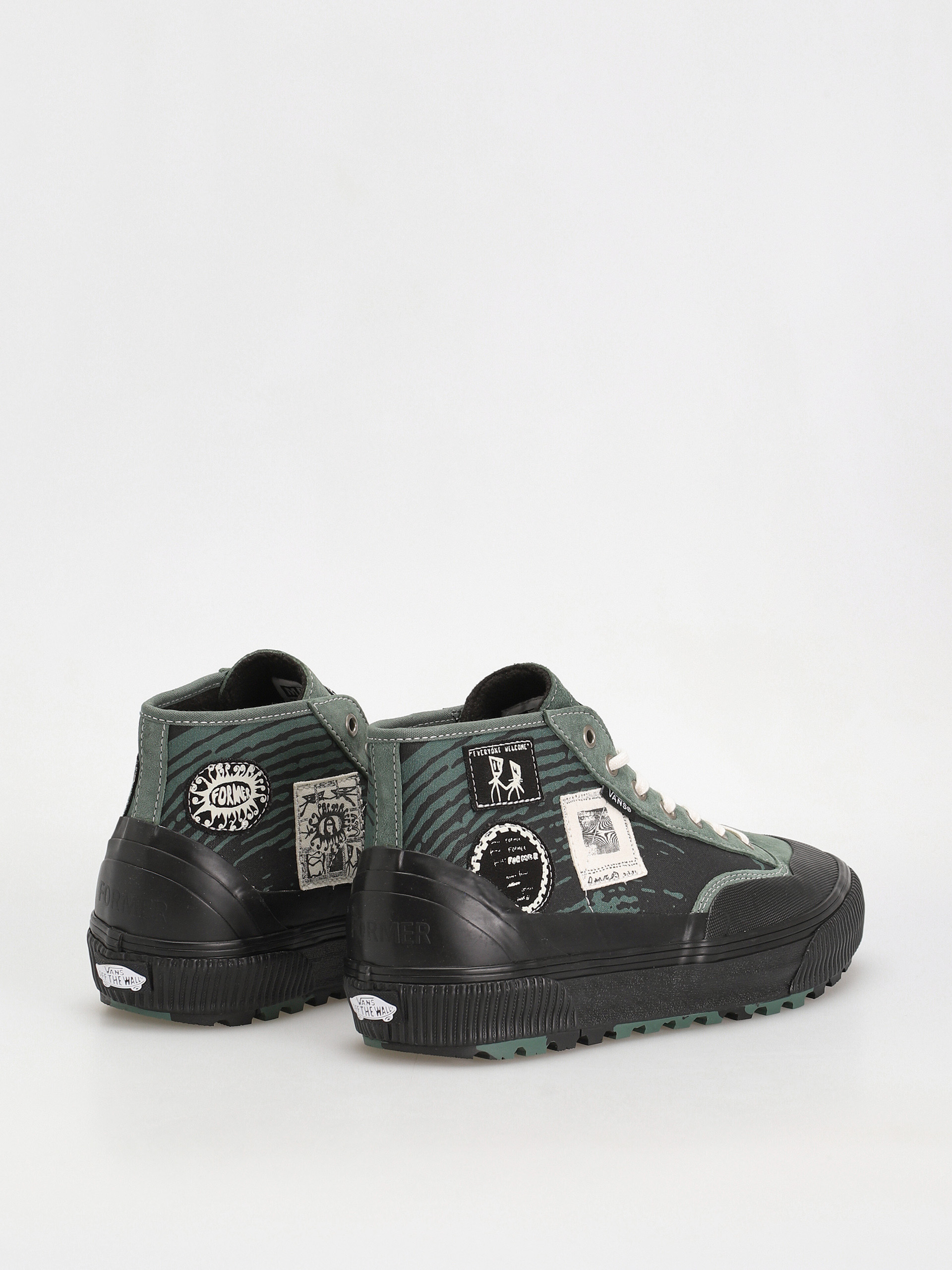 Vans X Former Destruct Mid MTE 1 Shoes (former green)