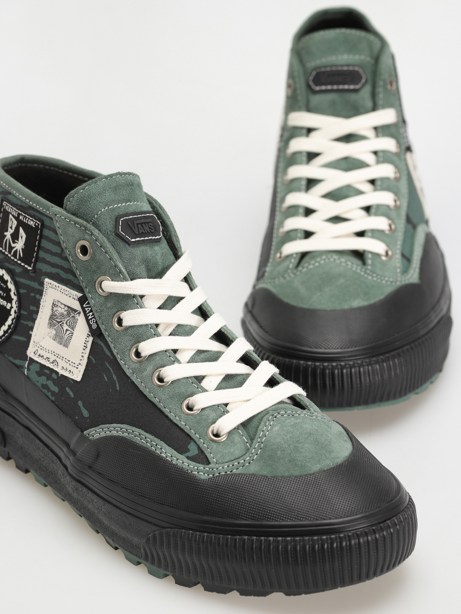 Vans X Former Destruct Mid MTE 1 Shoes (former green)