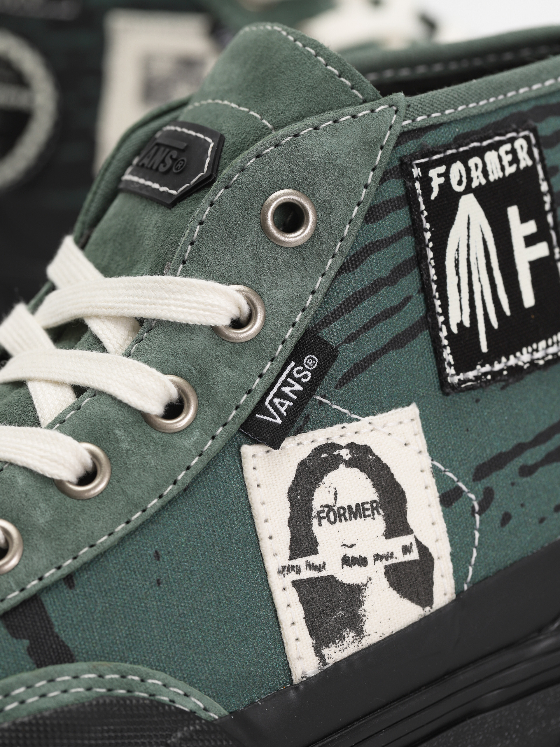 Vans X Former Destruct Mid MTE 1 Shoes (former green)