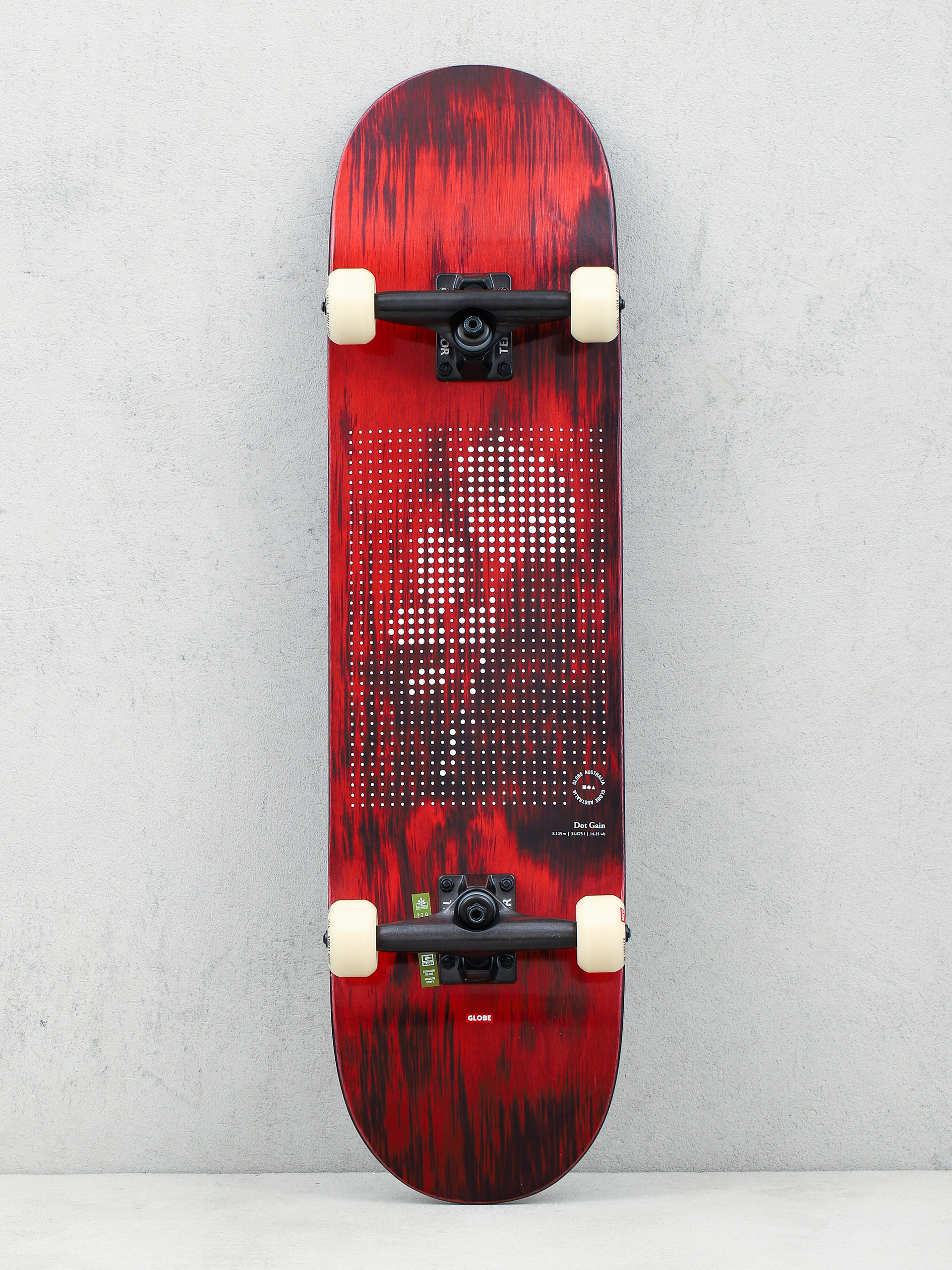 Globe G2 Dot Gain Skateboard (rose)