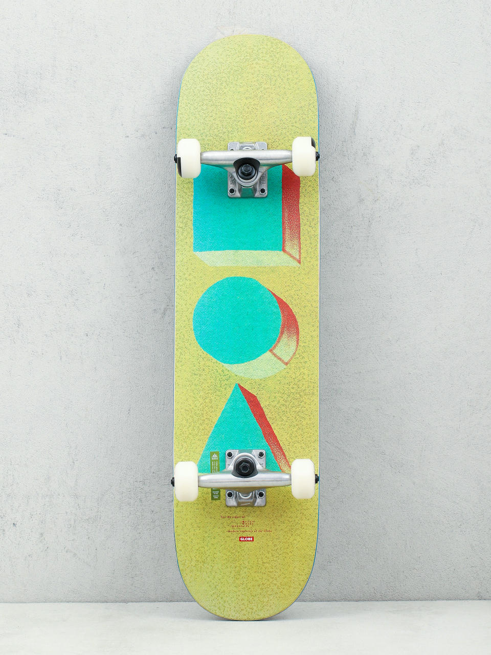 Globe G1 D Stack Skateboard (blue/orange)