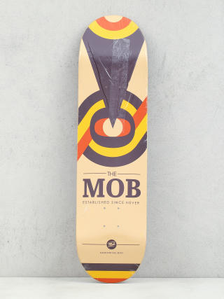 Mob Skateboards Eyechart Deck (sand)