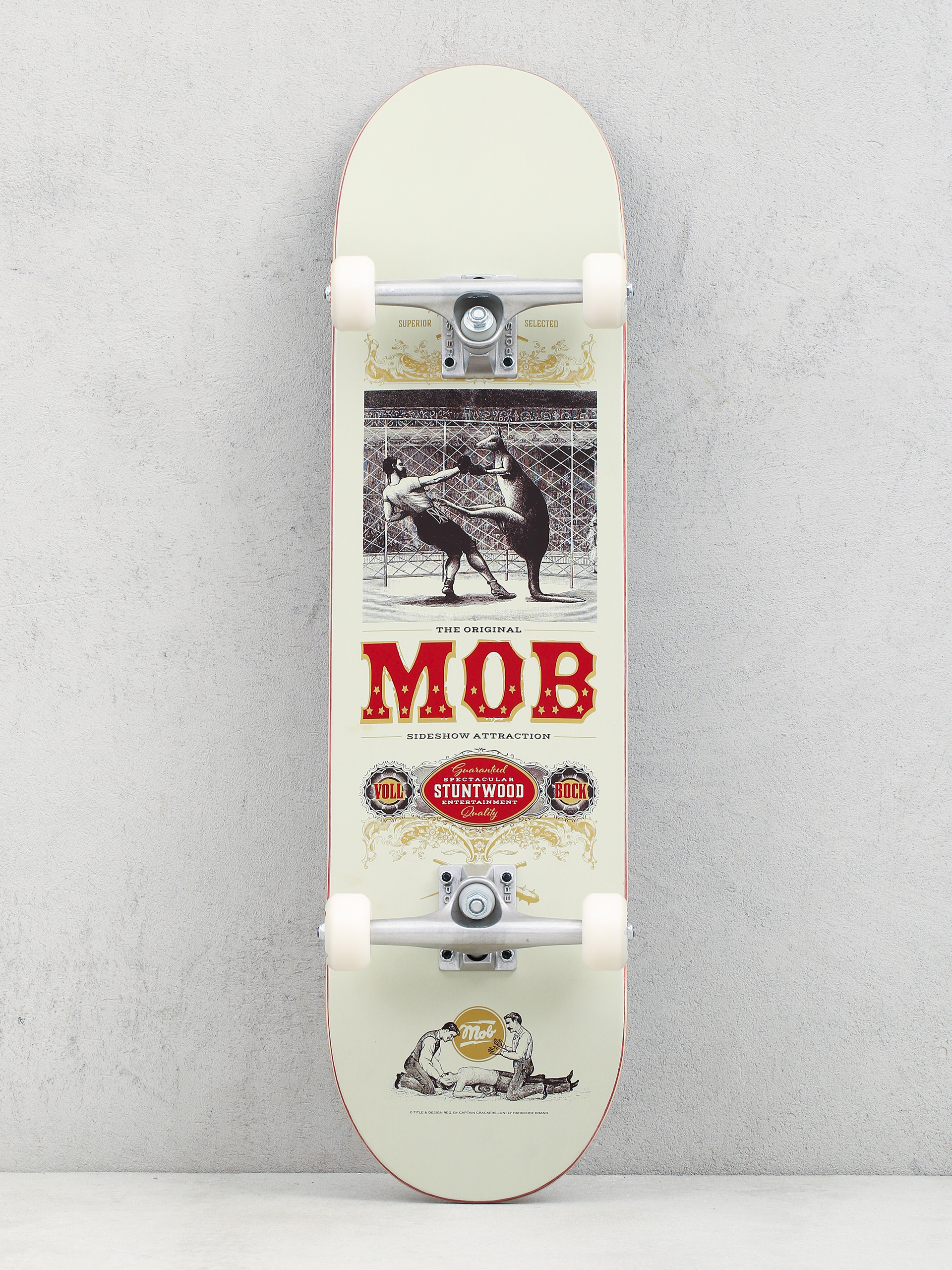 Mob Skateboards Sideshow Skateboard (beige)