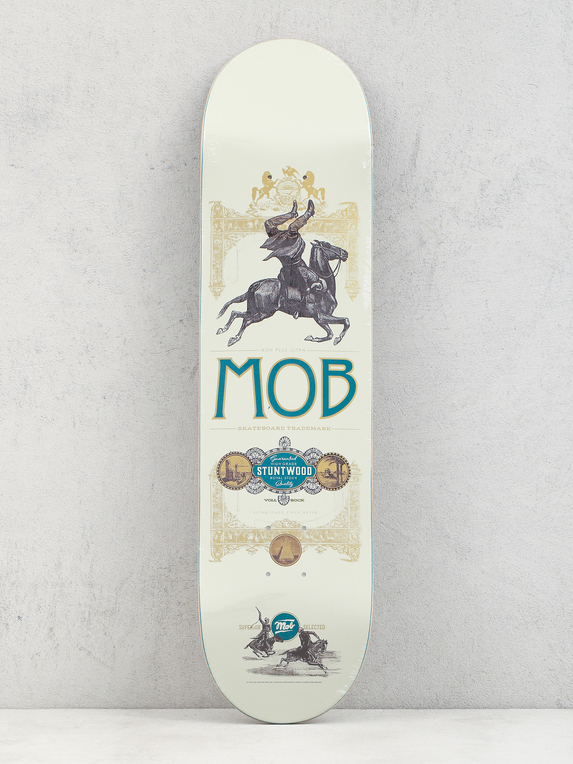 Mob Skateboards Horsemen Deck (beige)