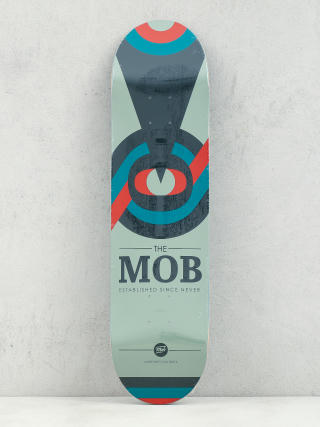 Mob Skateboards Eyechart Deck (steel green)