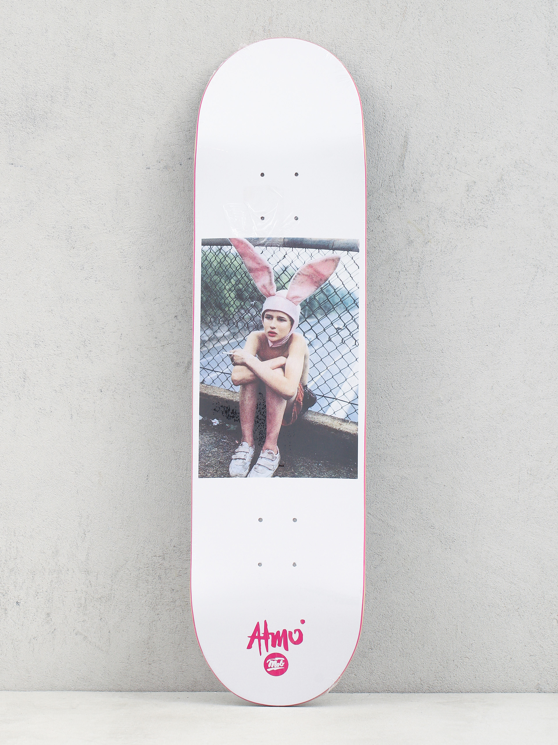 Mob Skateboards Atmo Bunny Deck (white)