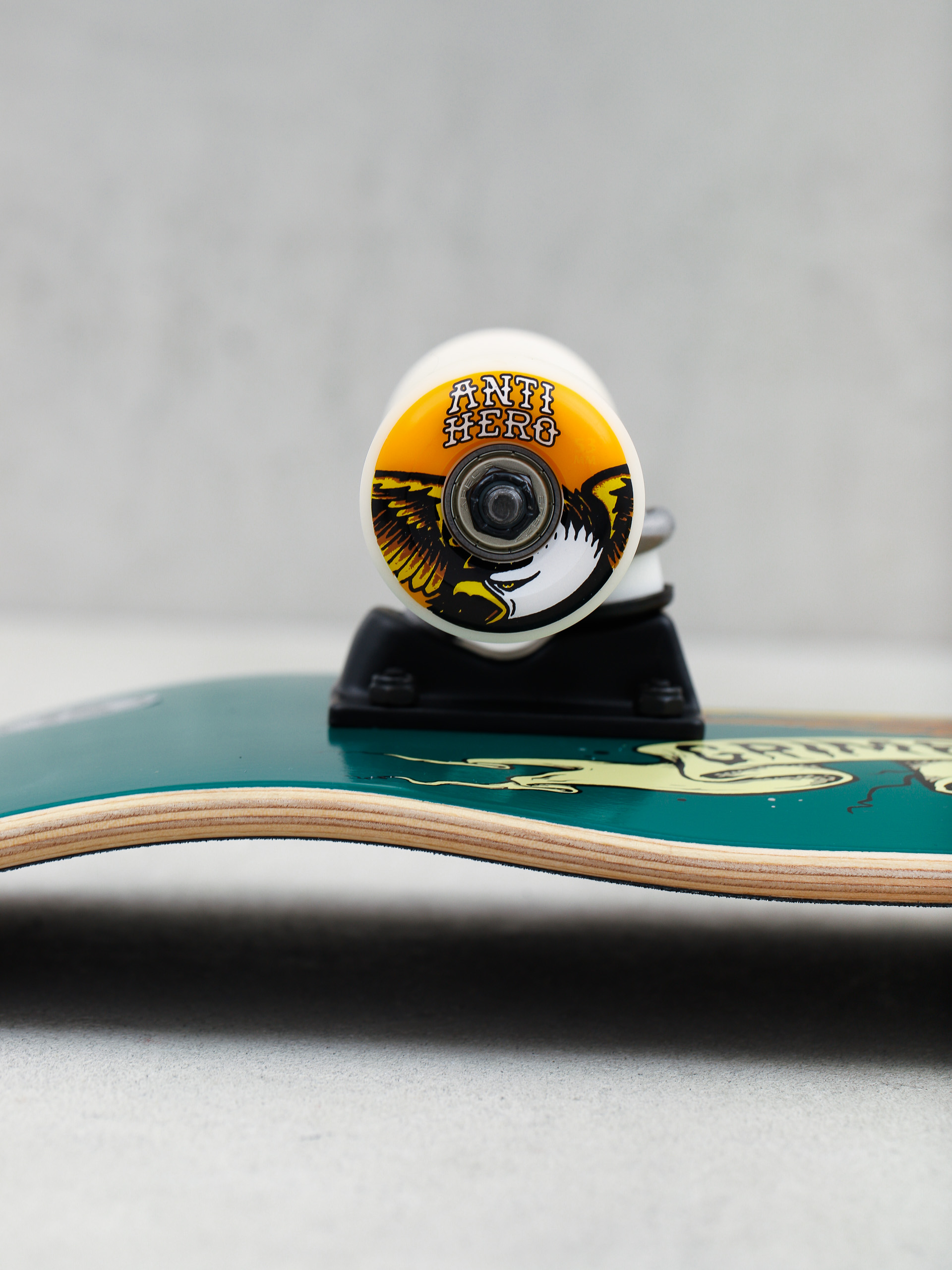 Antihero Grimple Eagle Skateboard (sea green)