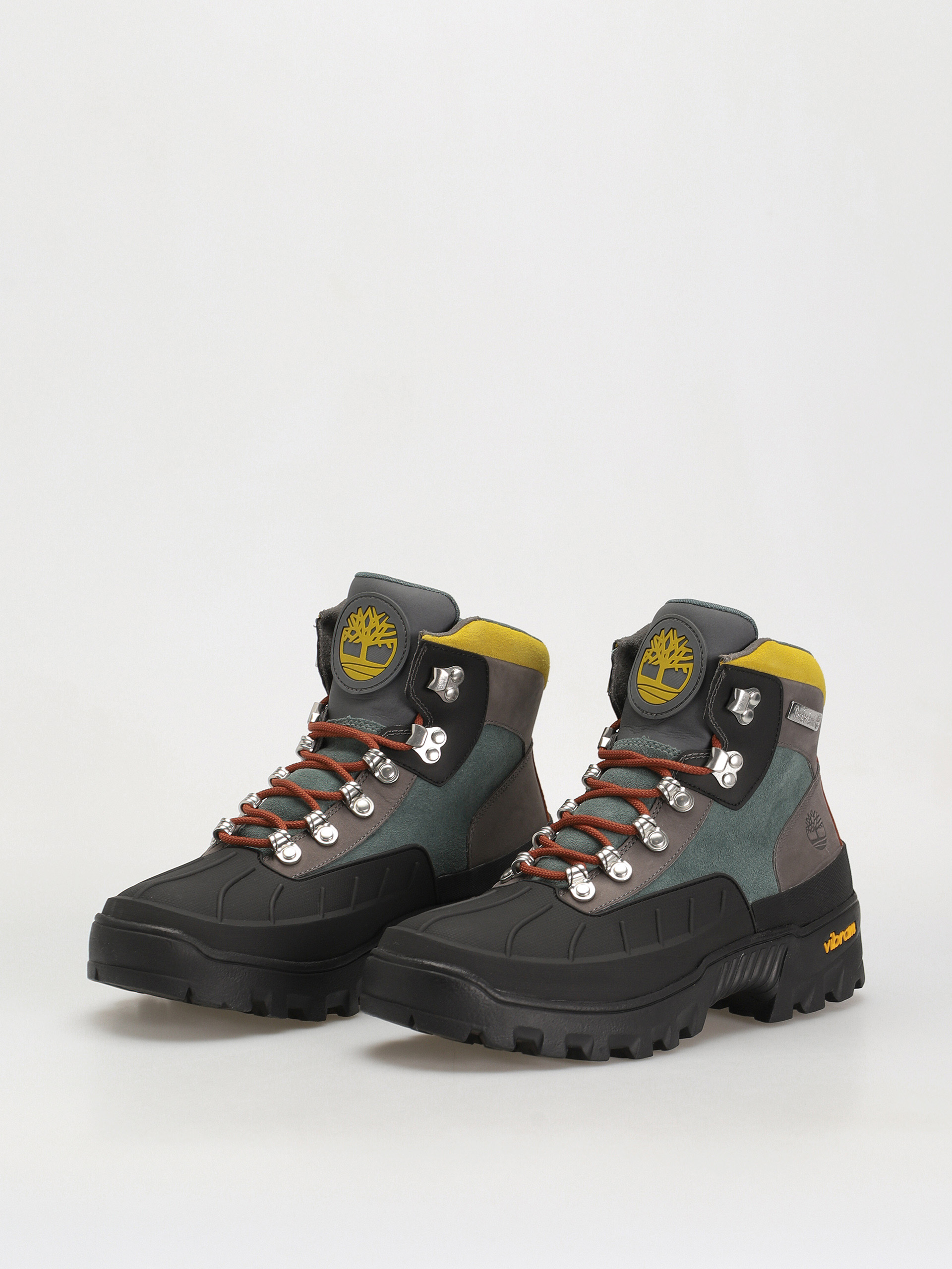 Timberland Vibram Euro Hiker Wp Shoes (medium grey nubuck)
