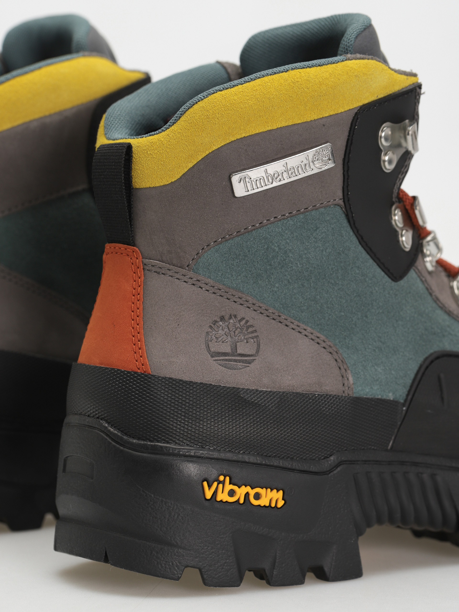 Timberland Vibram Euro Hiker Wp Shoes (medium grey nubuck)