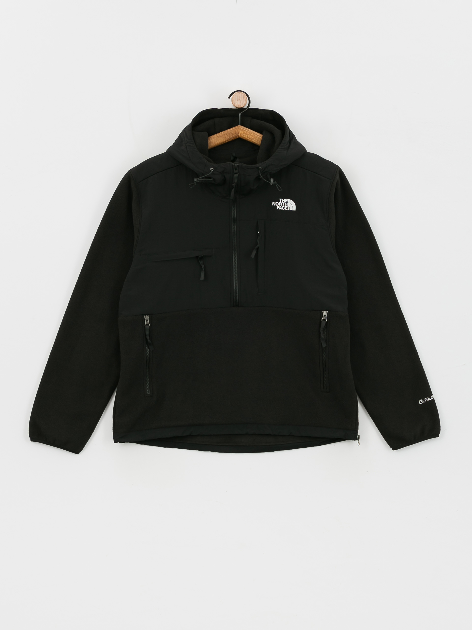 Mens The North Face Denali Anorak Fleece (tnf black)