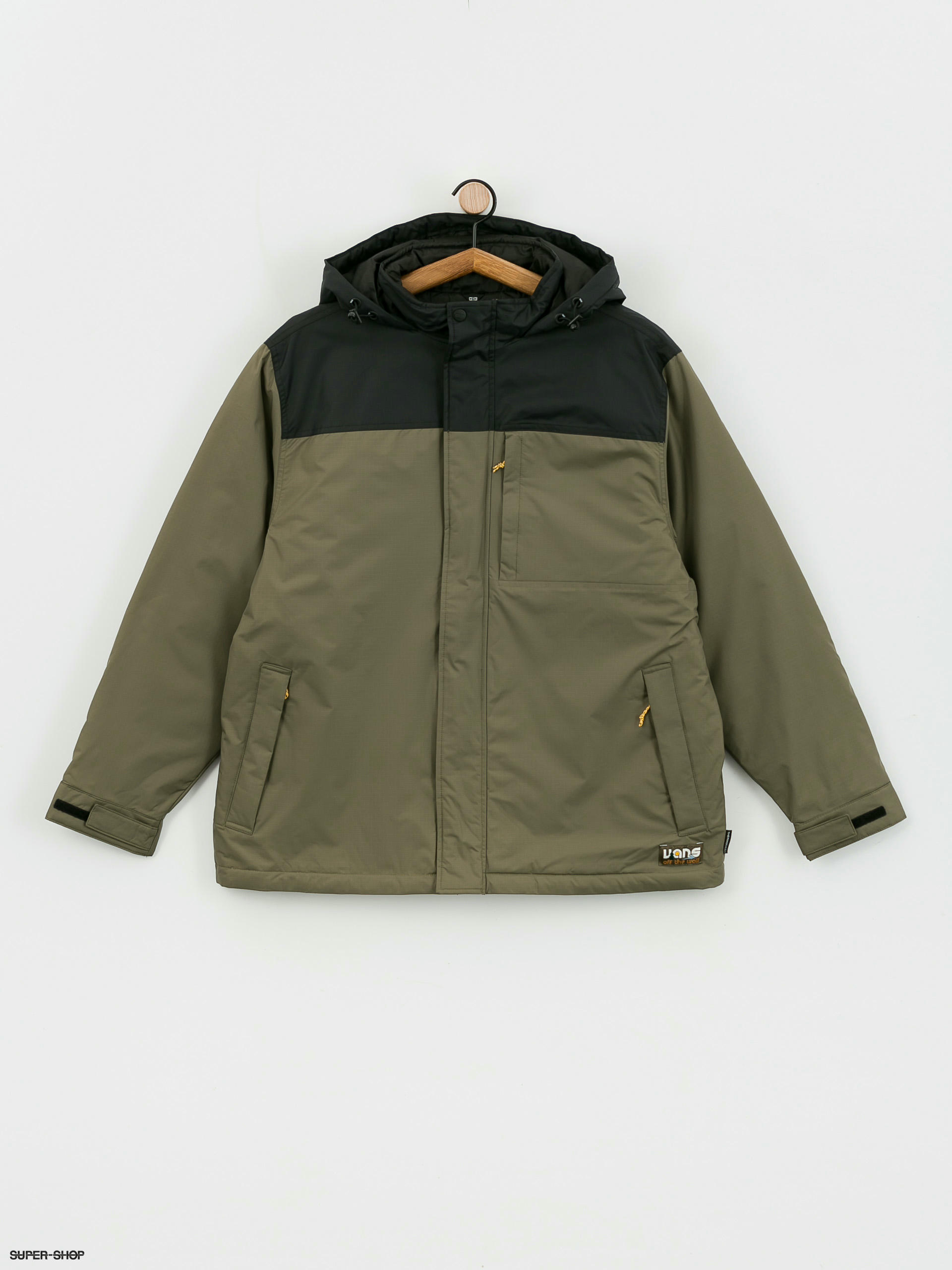 Vans windbreaker kids deals Brown