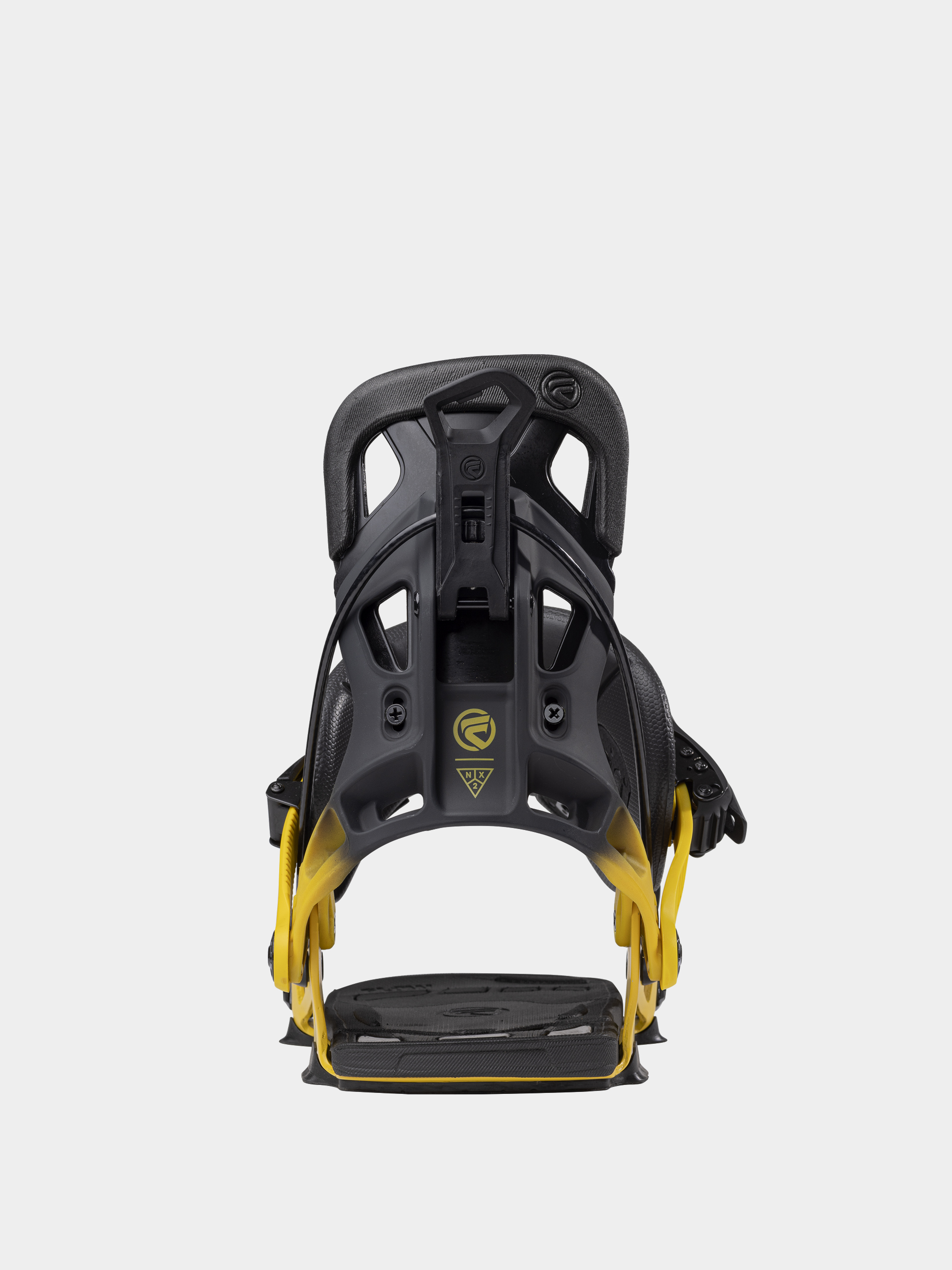 Flow Nx2 Snowboard bindings - yellow, black (steel mustard)