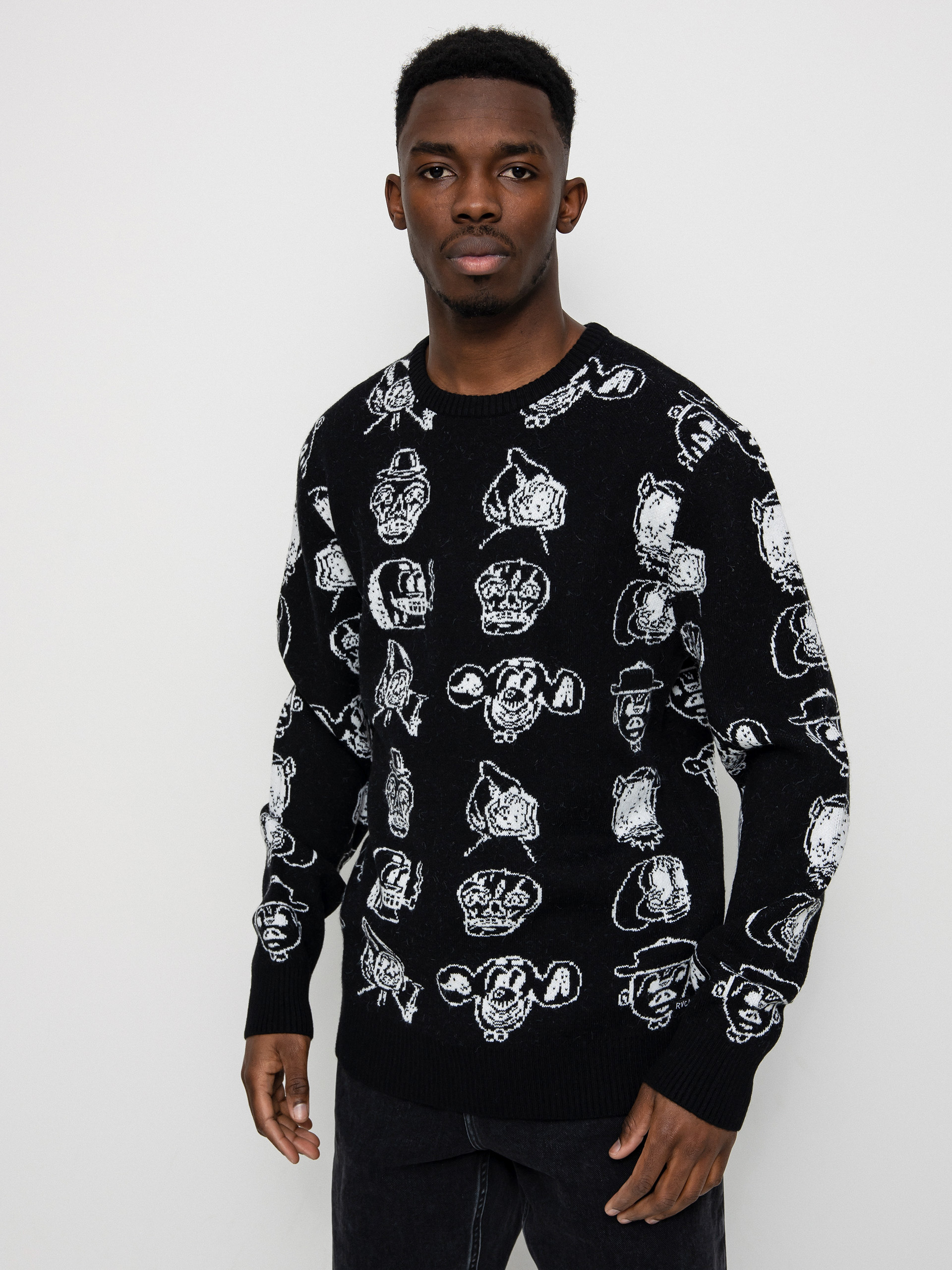 RVCA Dmote Pulli (black)