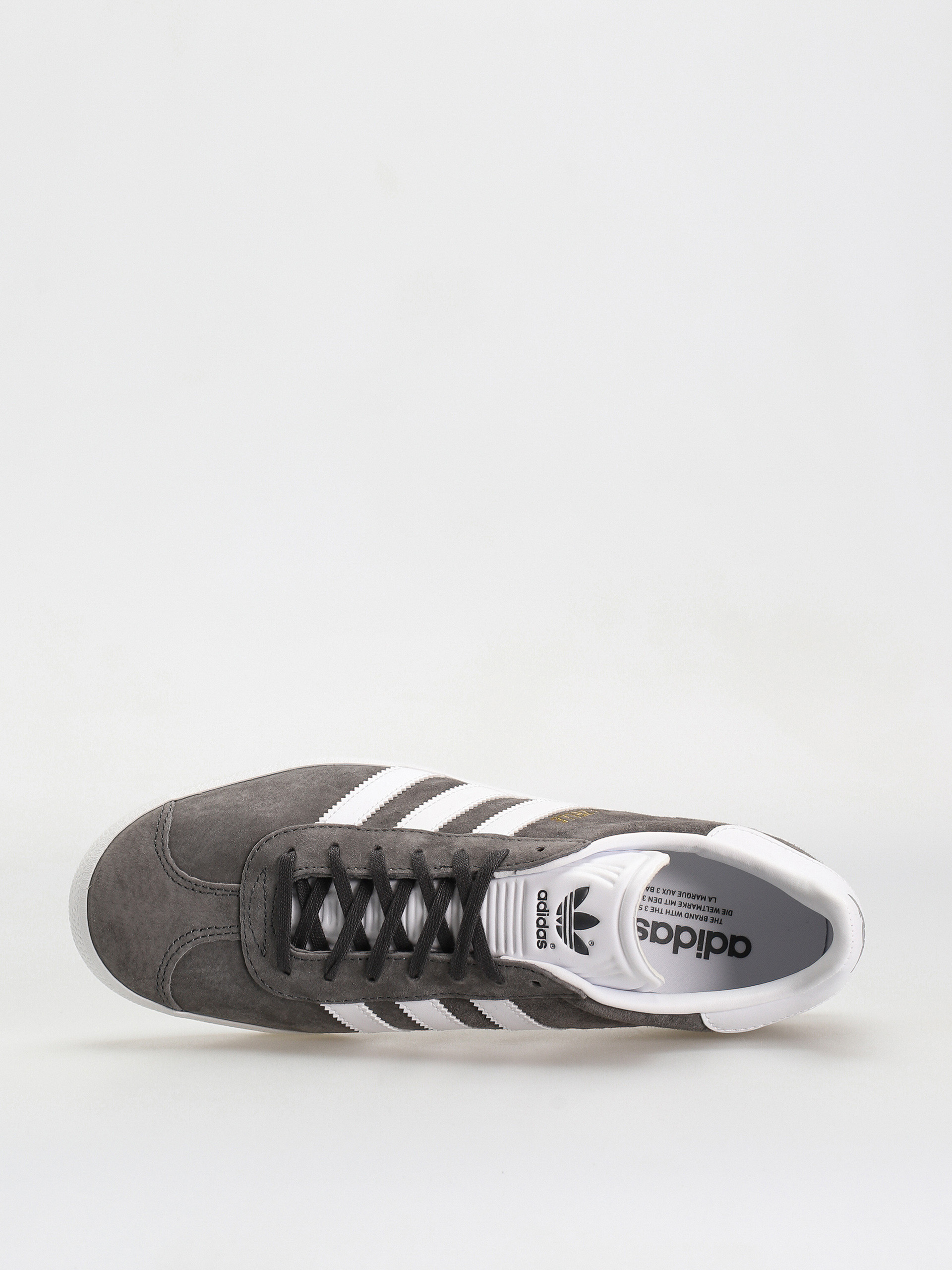 adidas Originals Gazelle Shoes (dgsogr/white/goldmt)