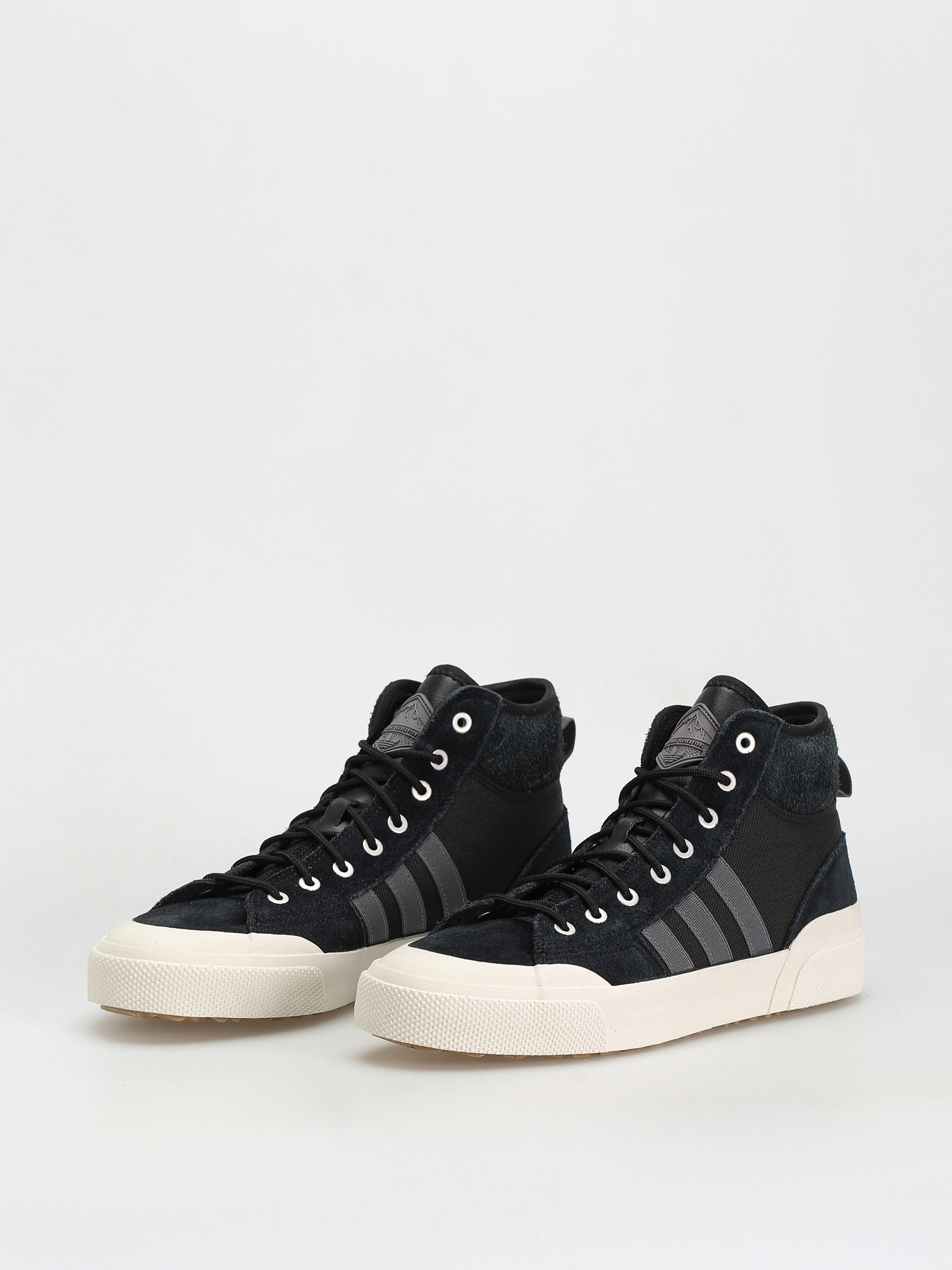 adidas Originals Nizza Hi Rf Atr Shoes (cblack/cwhite/grefiv)